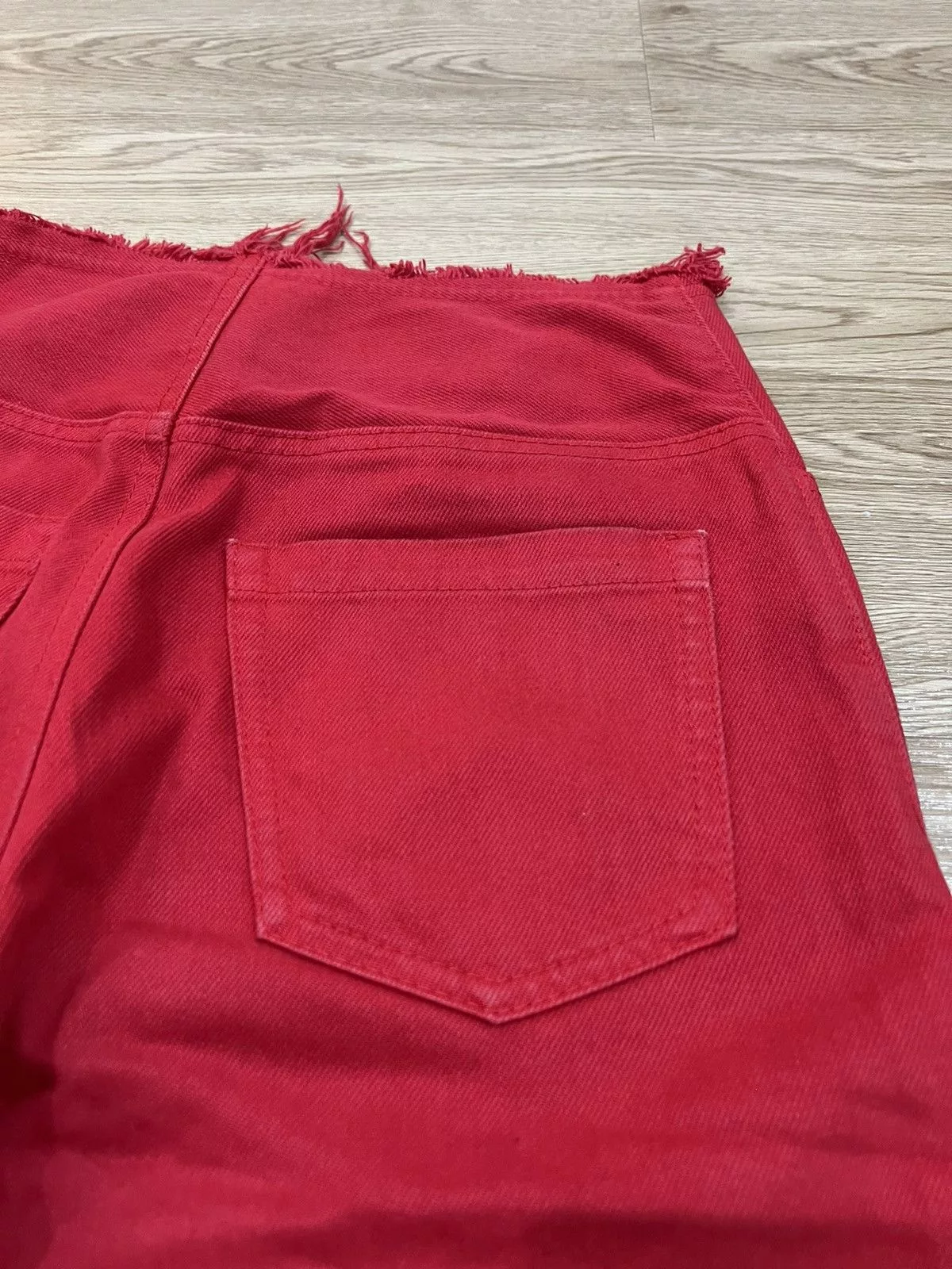 Opening Ceremony Denim 🔥RARE🔥Opening Ceremony Distressed Jeans Red