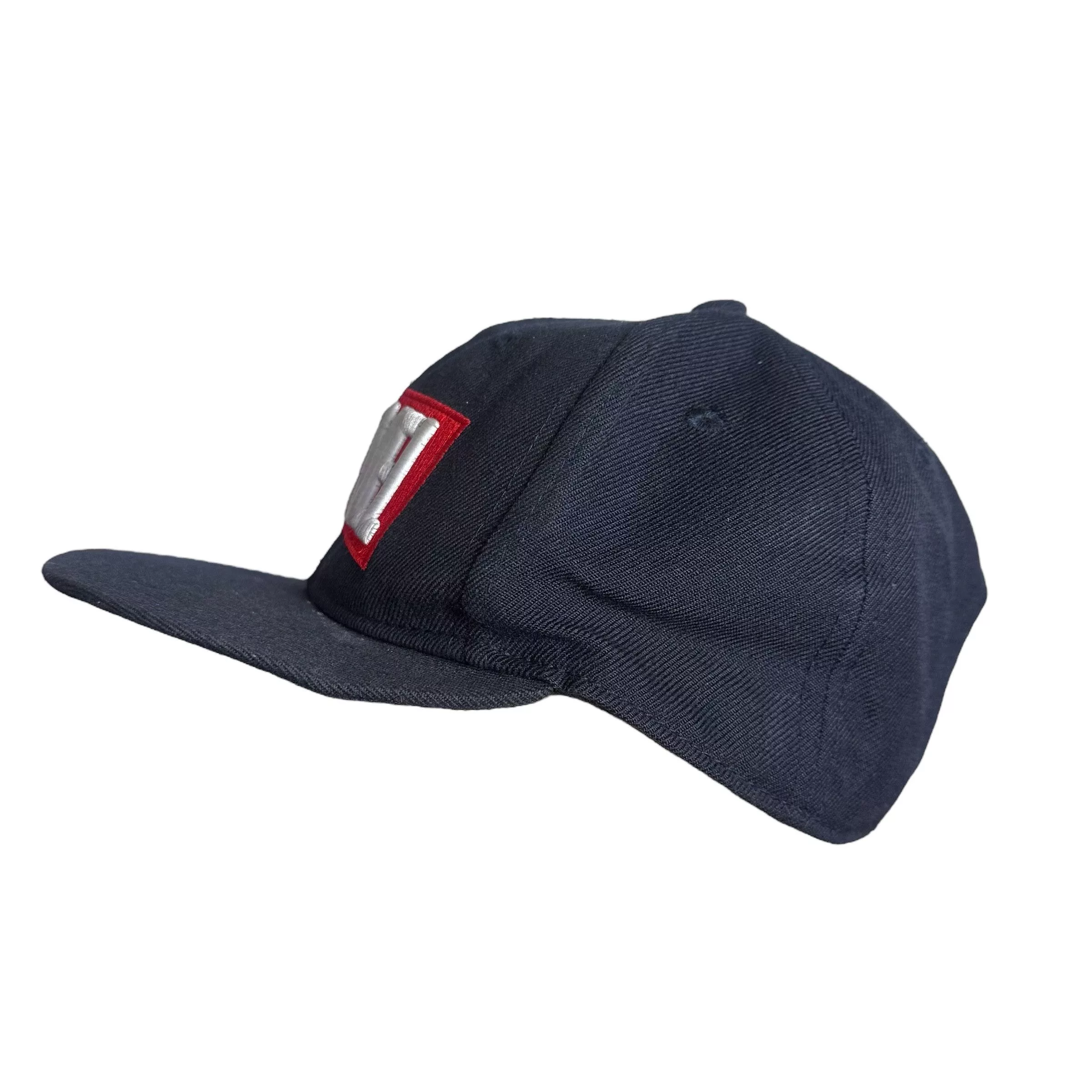 Anime Hats Anime × Marvel Comics 🔥RARE🔥Marvel Studio Logo Embroidery Snapback Cap Hat Black Vintage