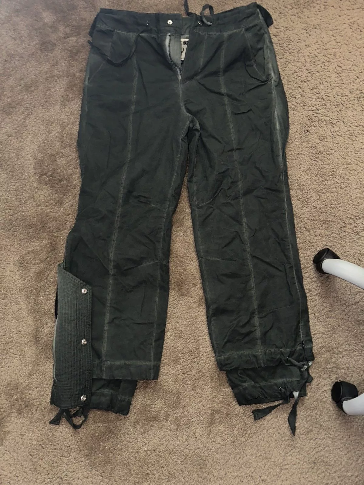 Stoic Casual Pants Stoic ELYTRA DOUBLE LEG TROUSERS - MOSS Gray
