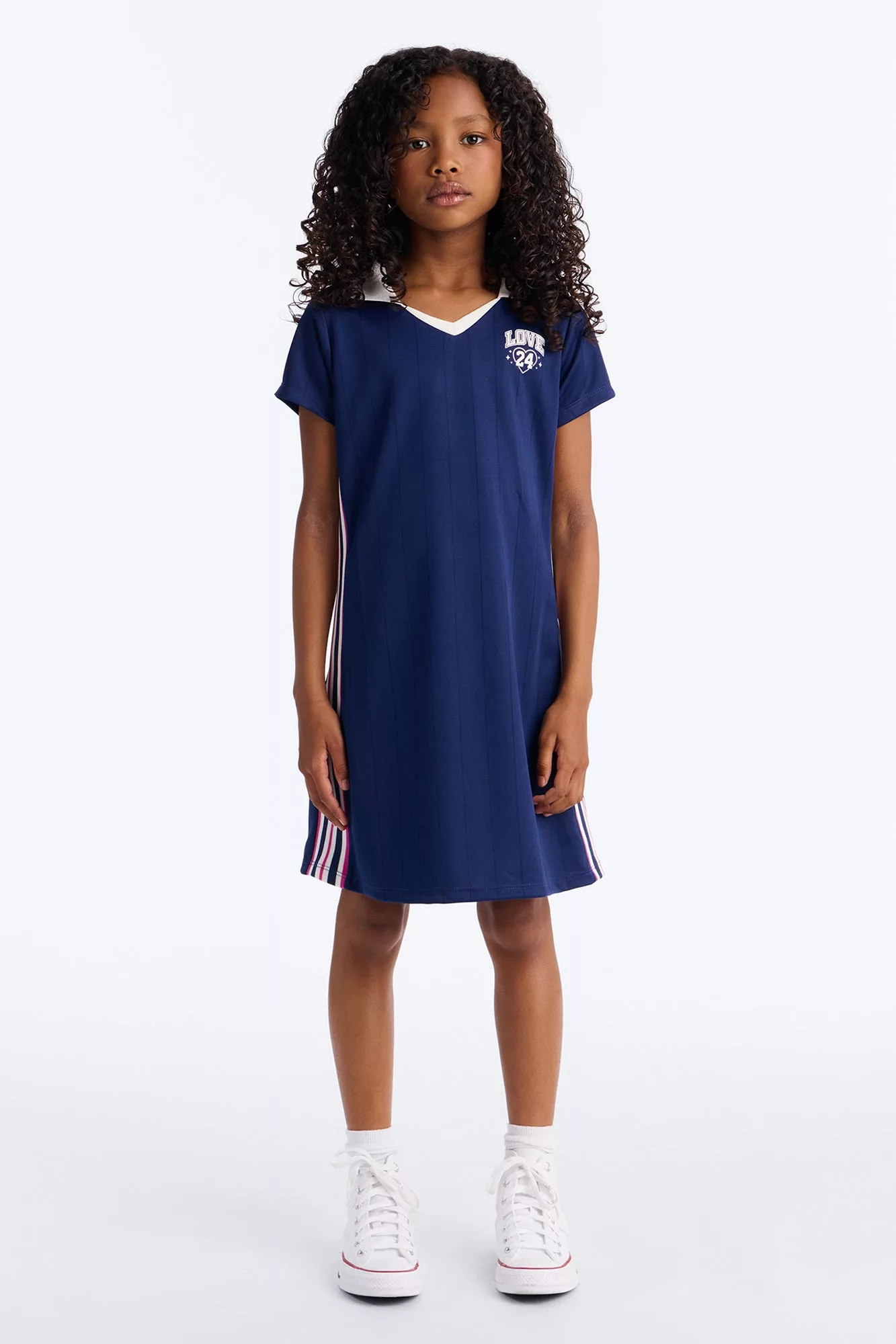Mini Star Player Active Dress - Navy