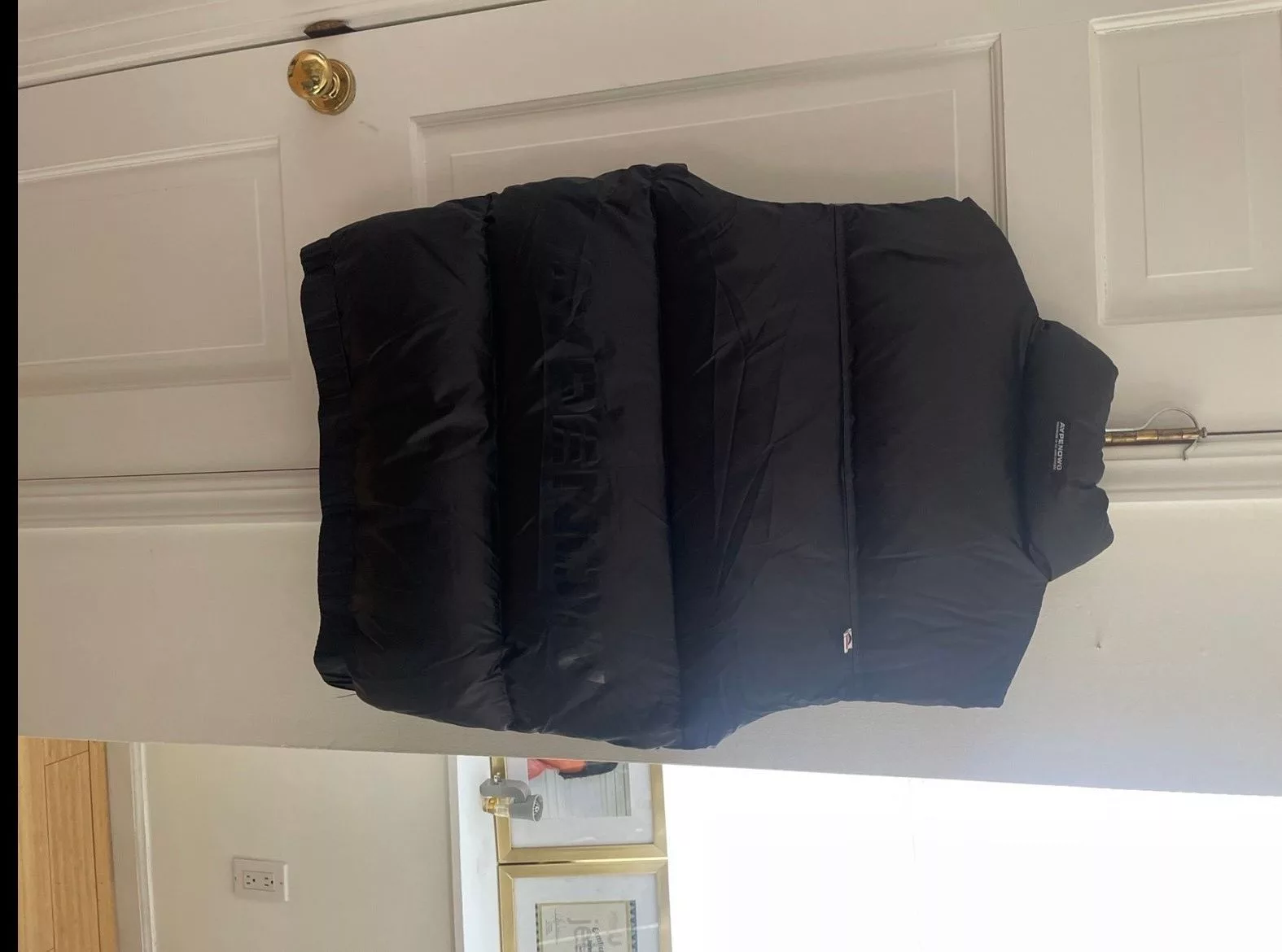 Aape Vests AAPE NOW Down Puffer Vest Black