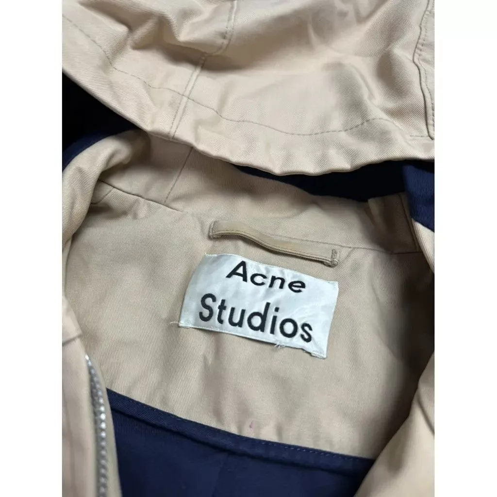 Acne Studios Coats Acne Studios Melt Coat Beige Size 46 fit XL