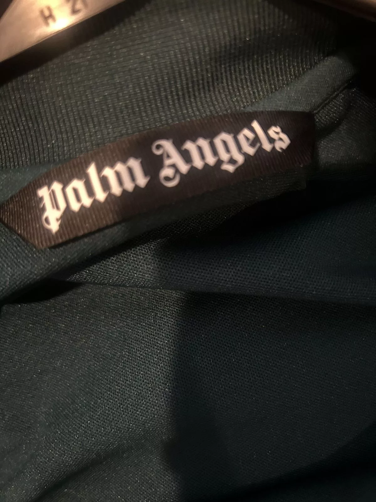 Palm Angels Light Jackets Palm Angels Track Jacket Green