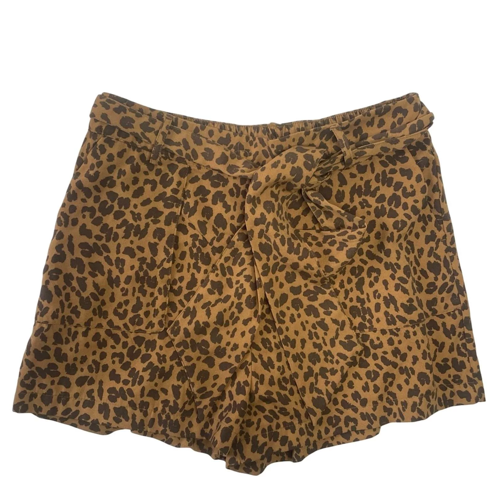 Other Shorts Other Animal Print Shorts Brown