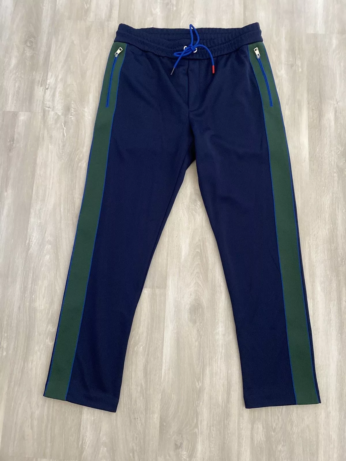 Moncler Sweatpants Joggers Authentic Moncler Men’s Track Pants Size M Blue