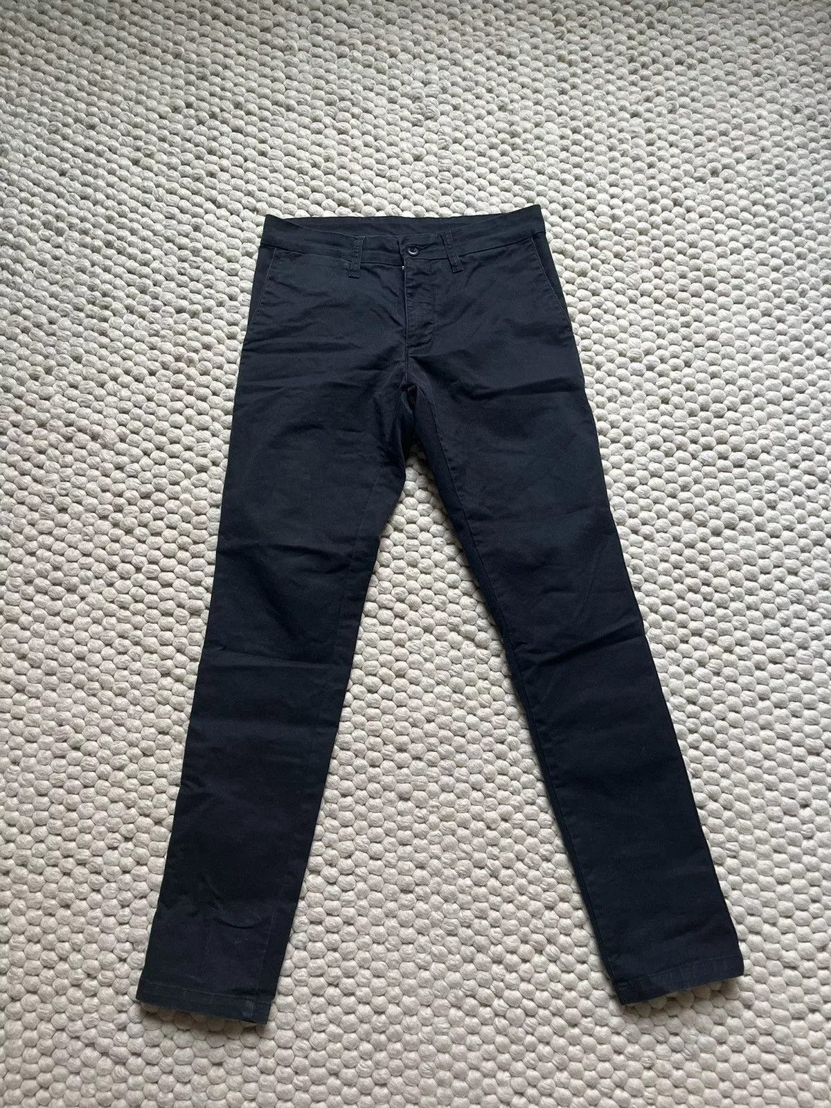 Carhartt Casual Pants Dark Blue Carhartt Sid Pant Black
