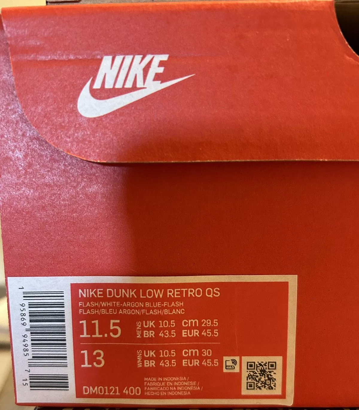 Nike Low Top Sneakers Nike Dunk Low Argon Blue