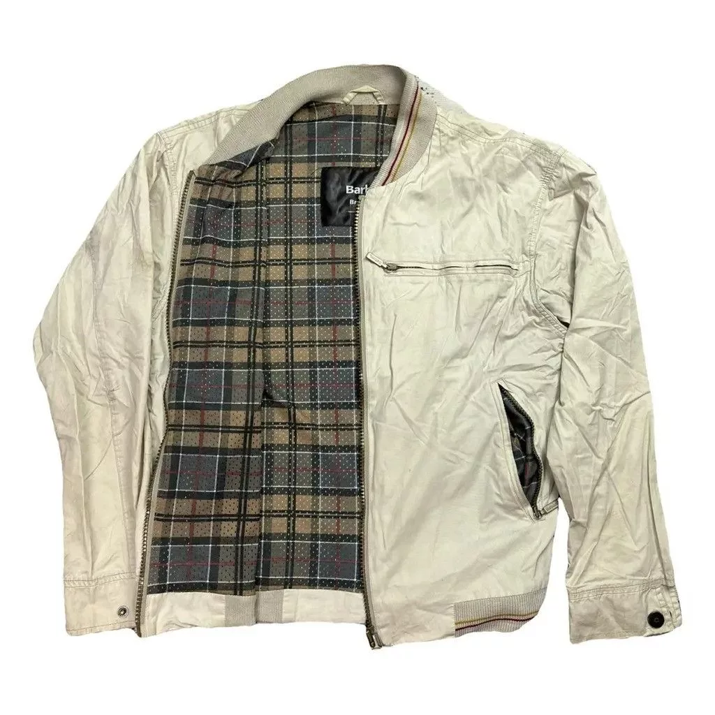 Barbour Light Jackets Barbour Jacket Full Pattern Beige Size M