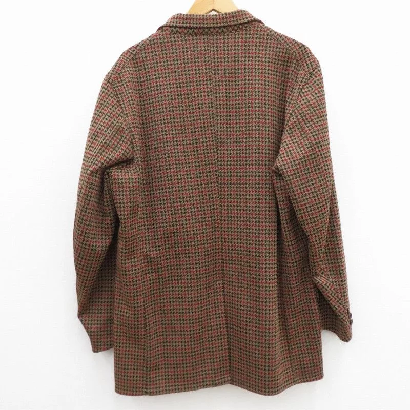 Needles Light Jackets Needles Jacket Tailored Total Pattern Polyester Brown