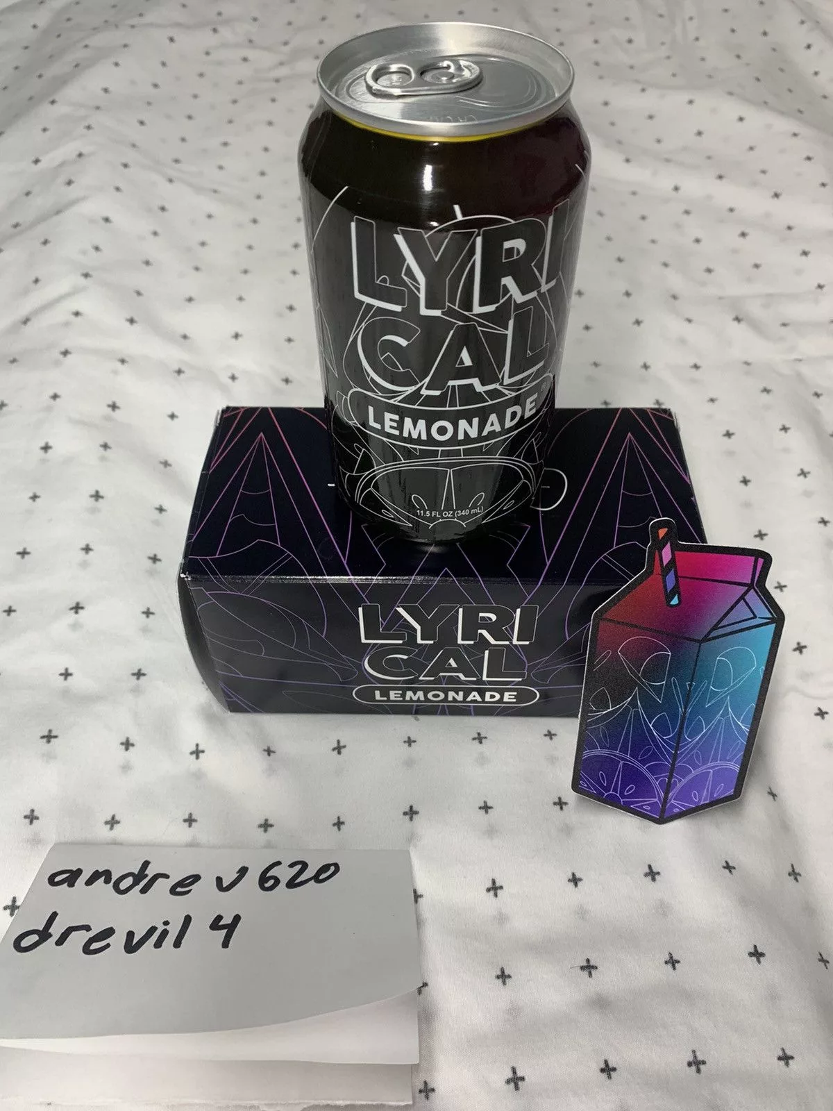 Lyrical Lemonade Miscellaneous Lyrical Lemonade Louis de Guzman Can Black