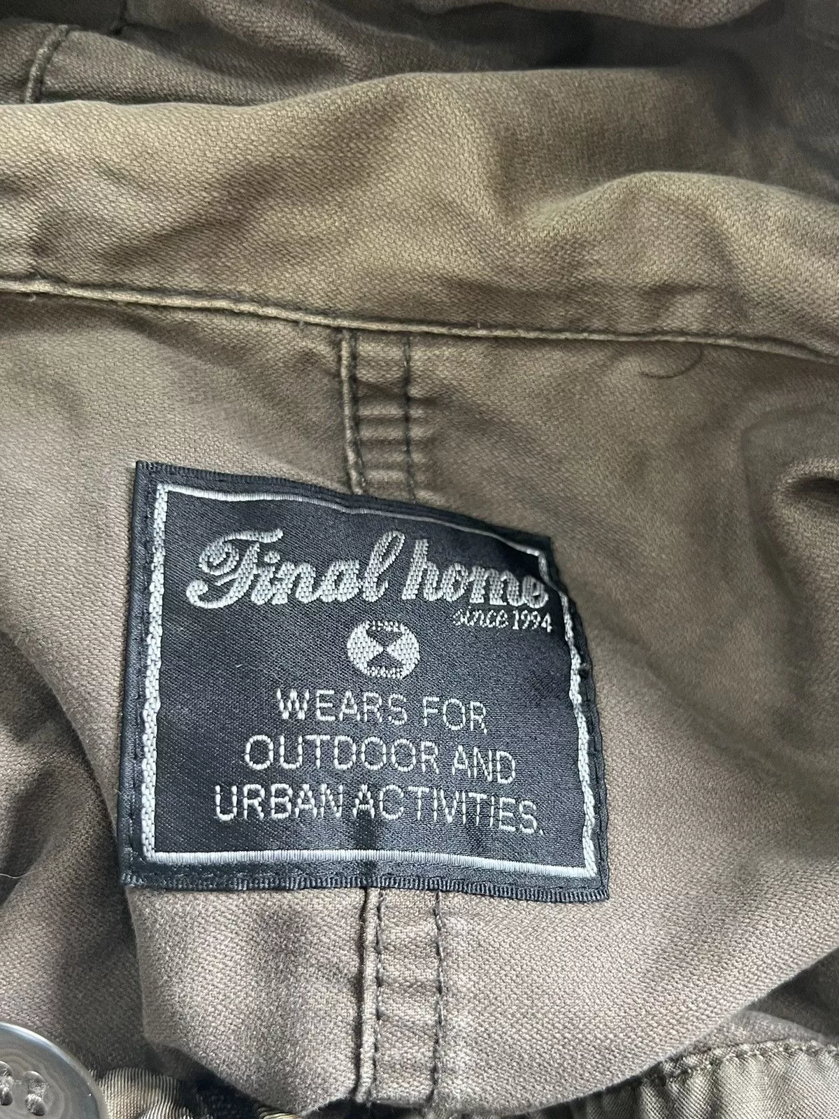 Final Home Parkas Final Home Military Parka Brown