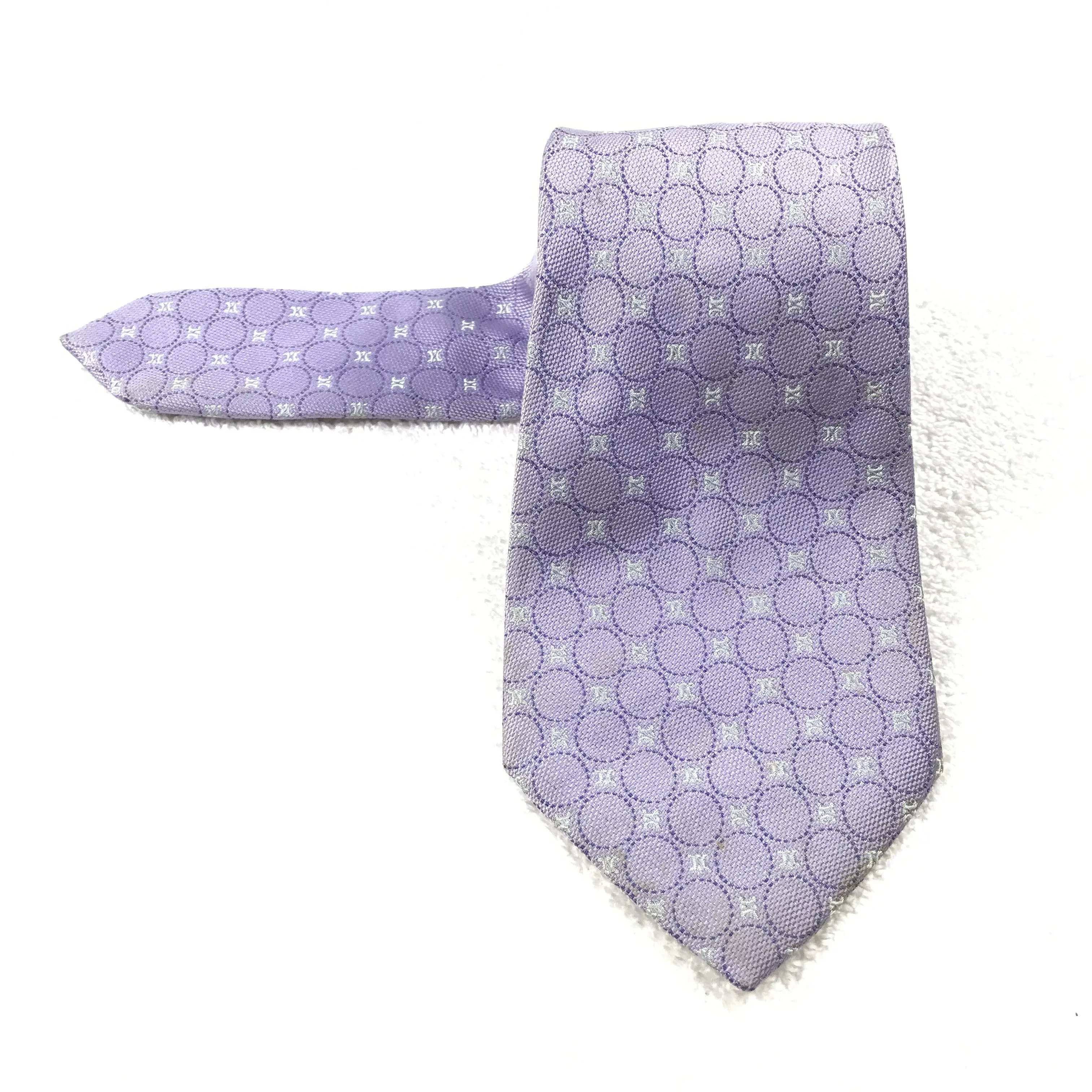 Celine Ties Pocketsquares Vintage Celine Monogram Silk Necktie Multi