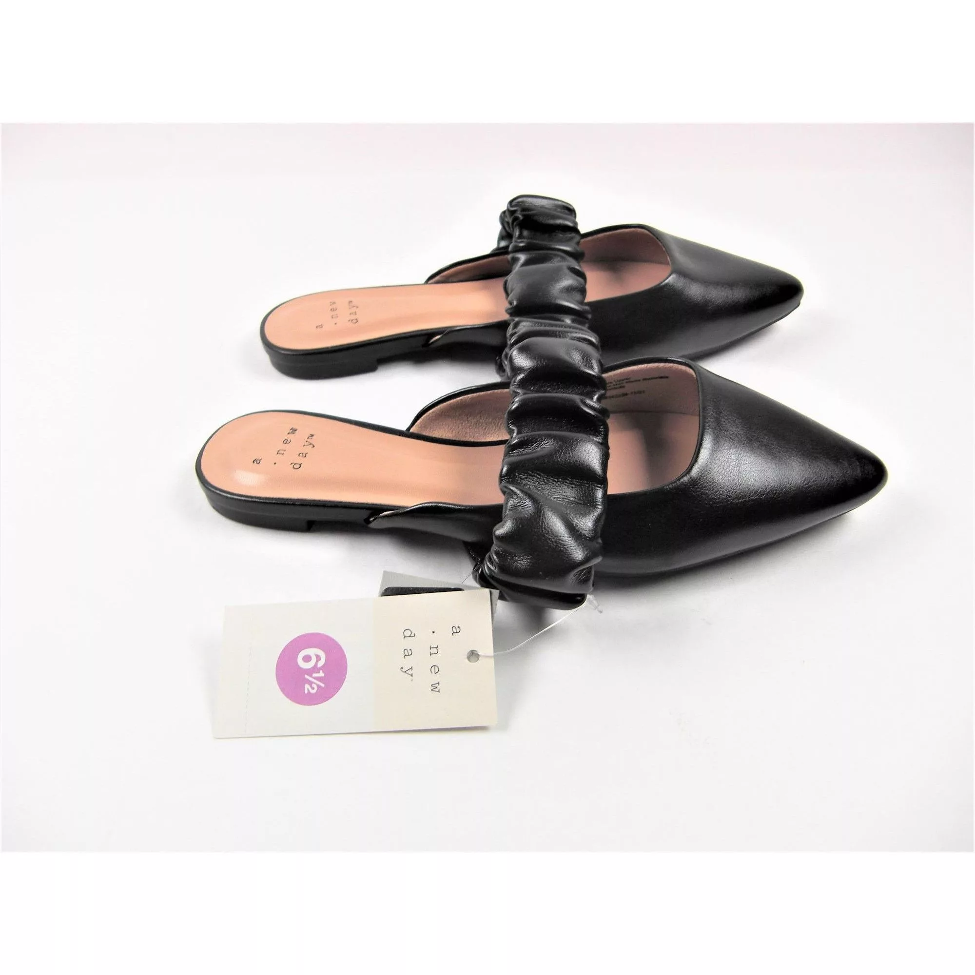 Other Flats Other A New Day Women's Slides Sandals "CELESTE" Black Shoes Size Streetwear