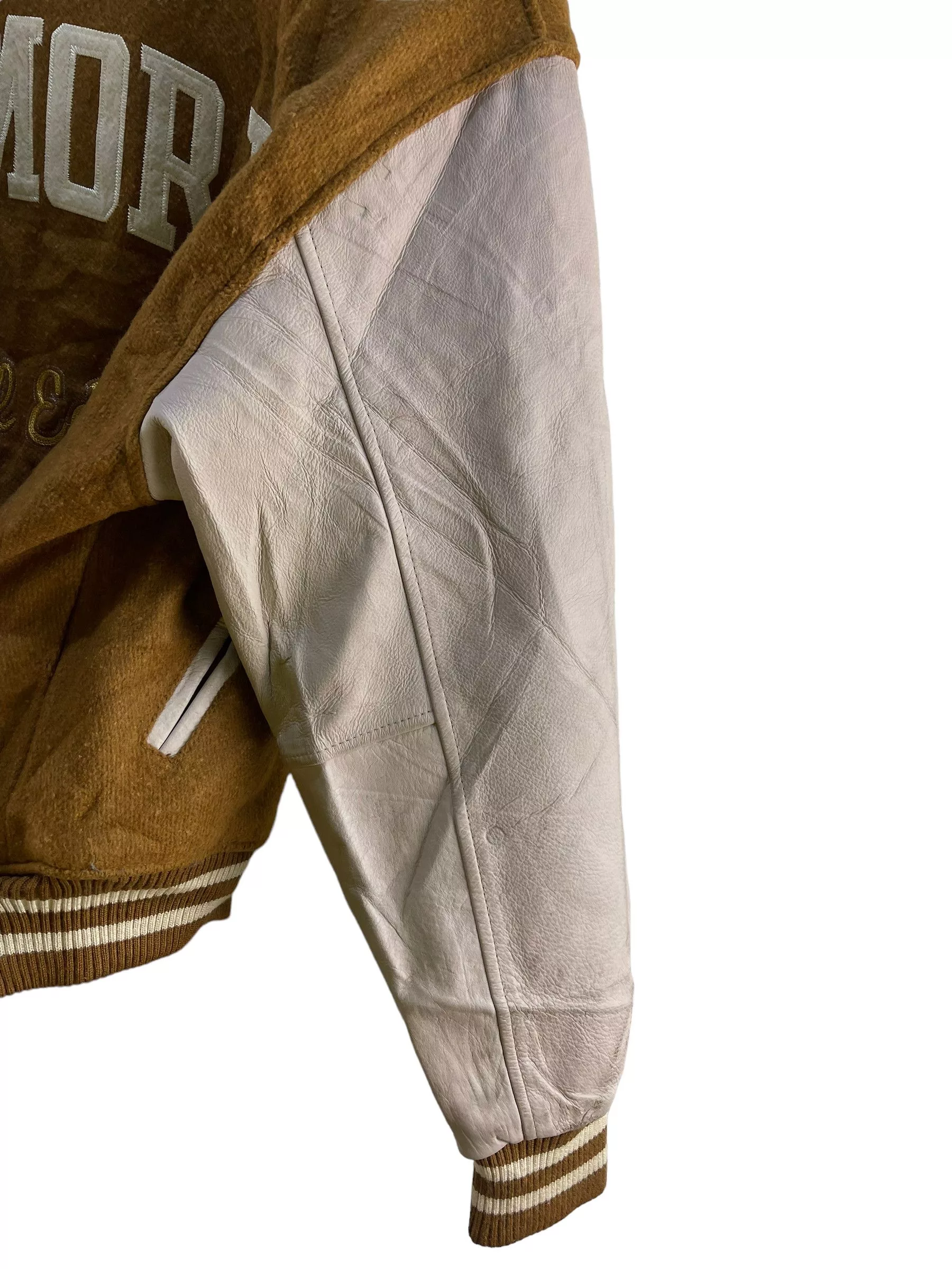 Other Jackets Other Vintage Forest Hills School Varsity Jacket Brown