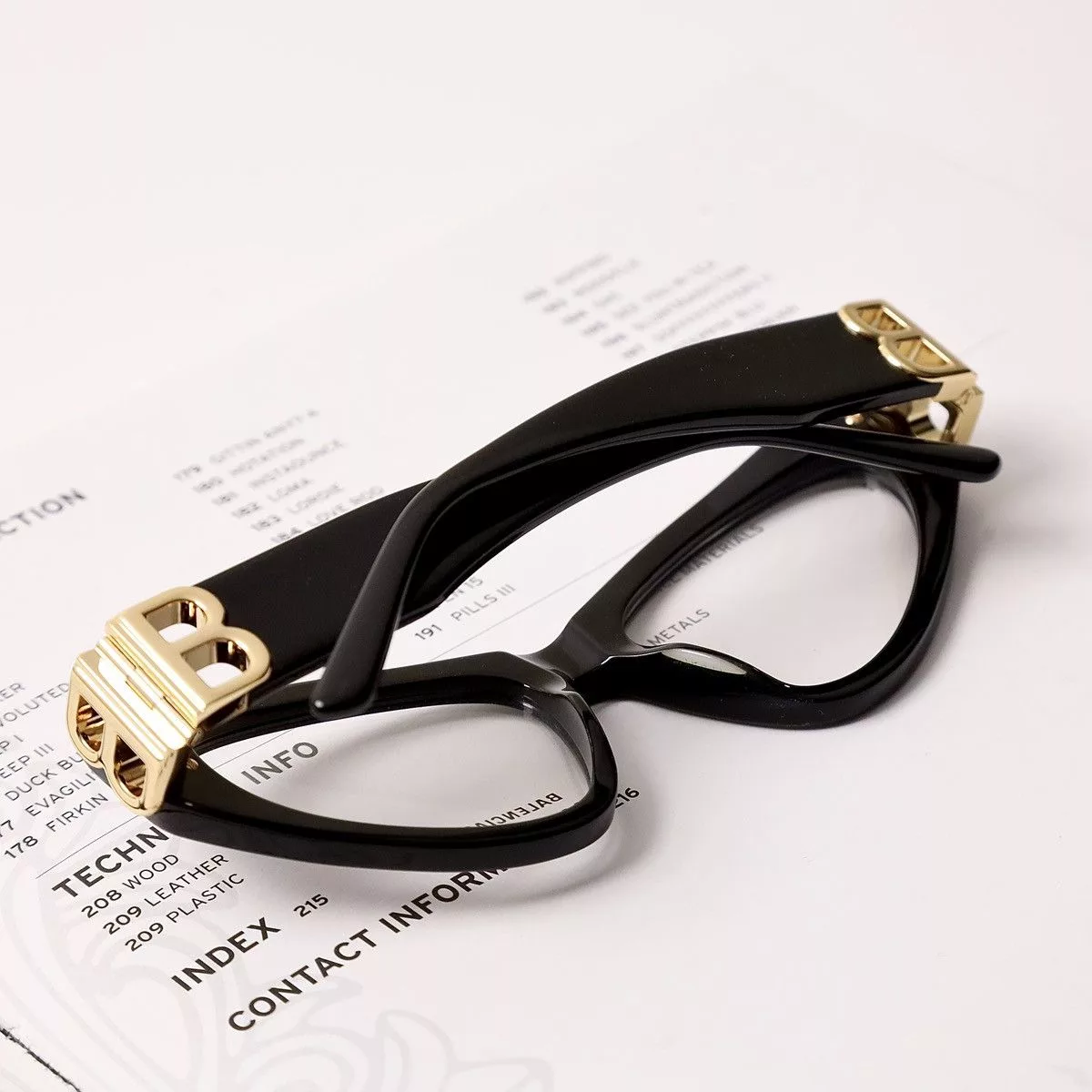 Balenciaga Glasses BALENCIAGA BB0313O GLASSES Black