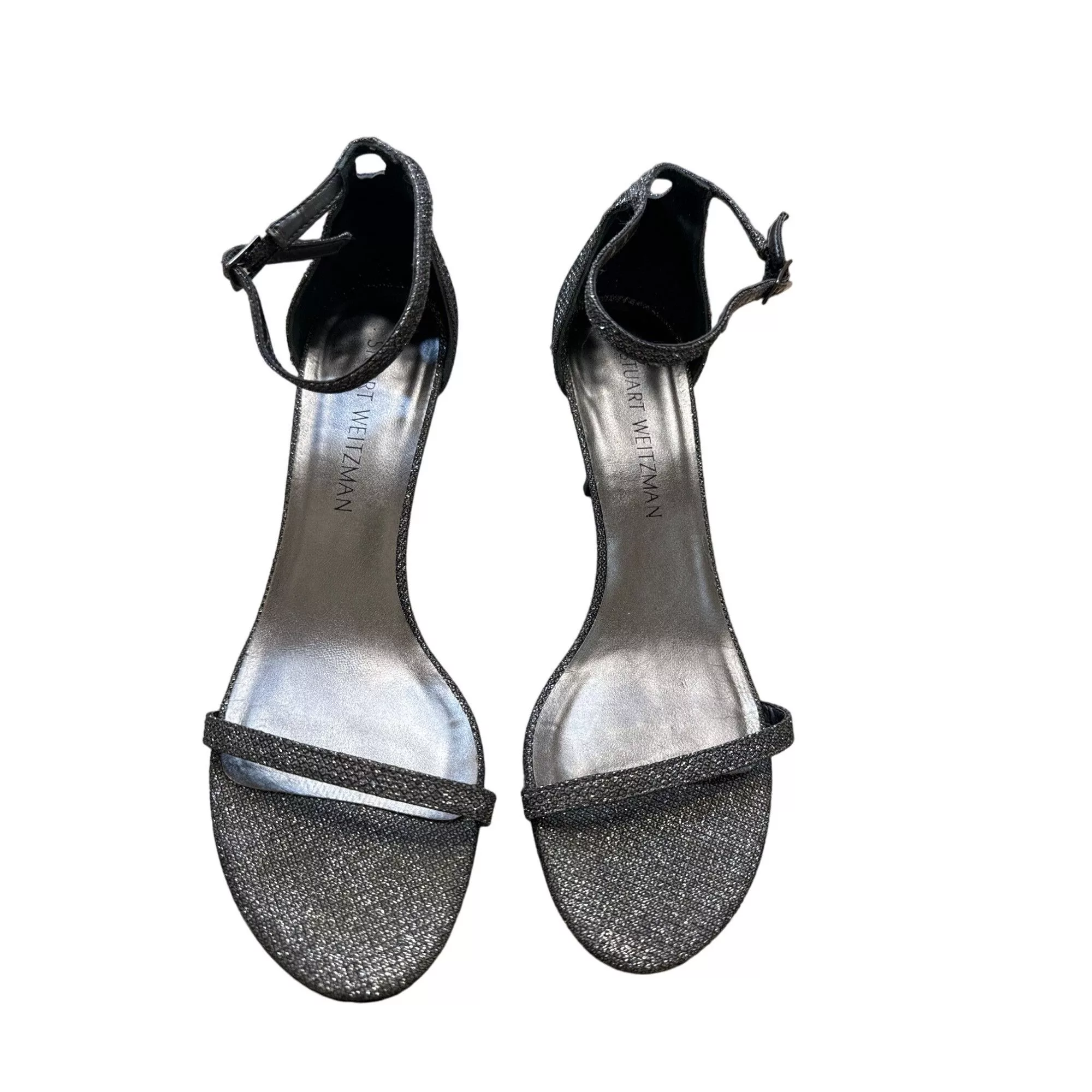 Stuart Weitzman Heels Stuart Weitzman Stuart Weizman women’s silver shoes/heels size 8M SKU 3033