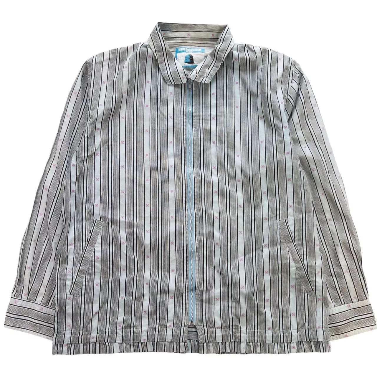 Undercover Shirts Button Ups Vintage Undercover Zip Up Shirt Size M Gray