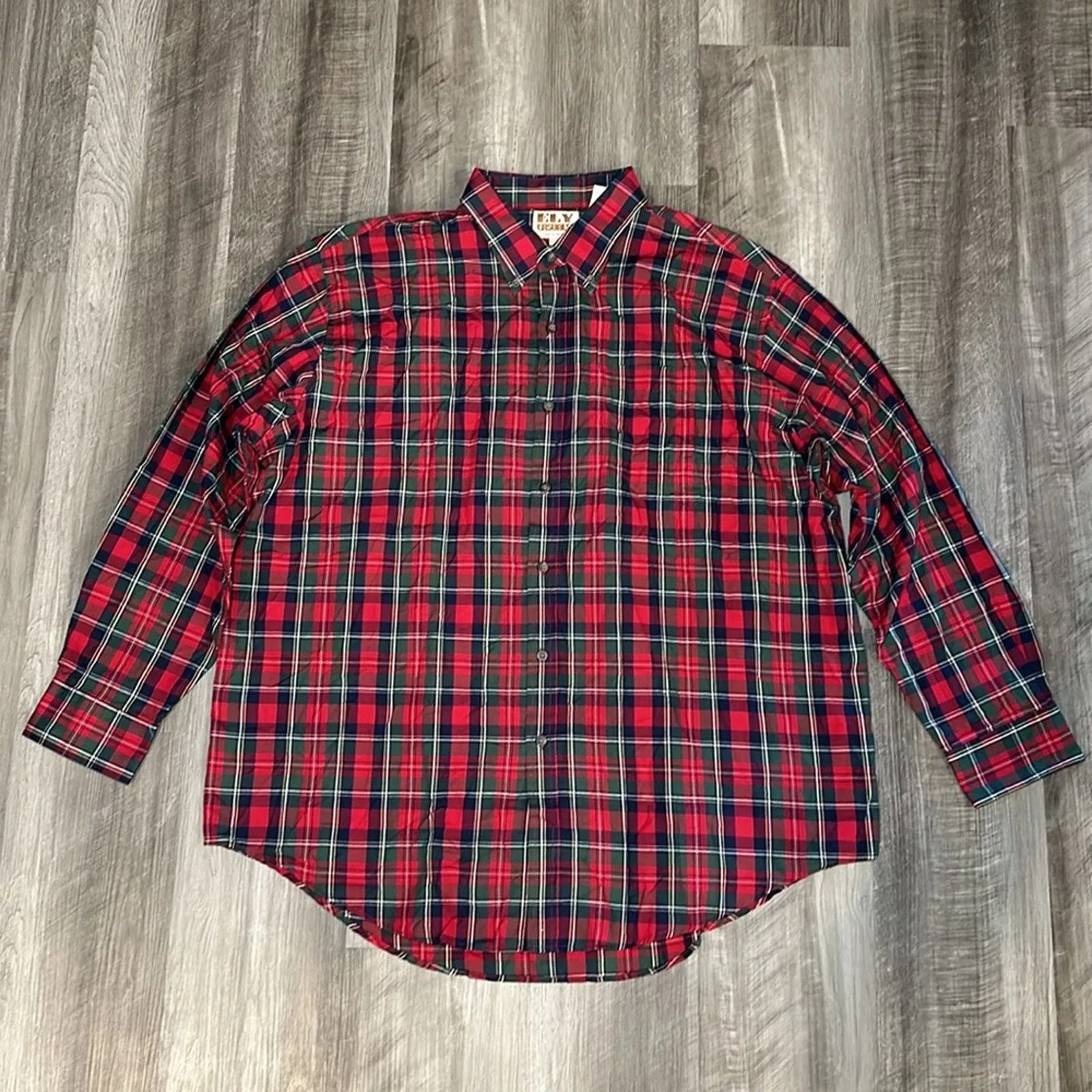 Other Shirts Button Ups Other ELY Casuals Long Sleeve Button Down - 2XL Red