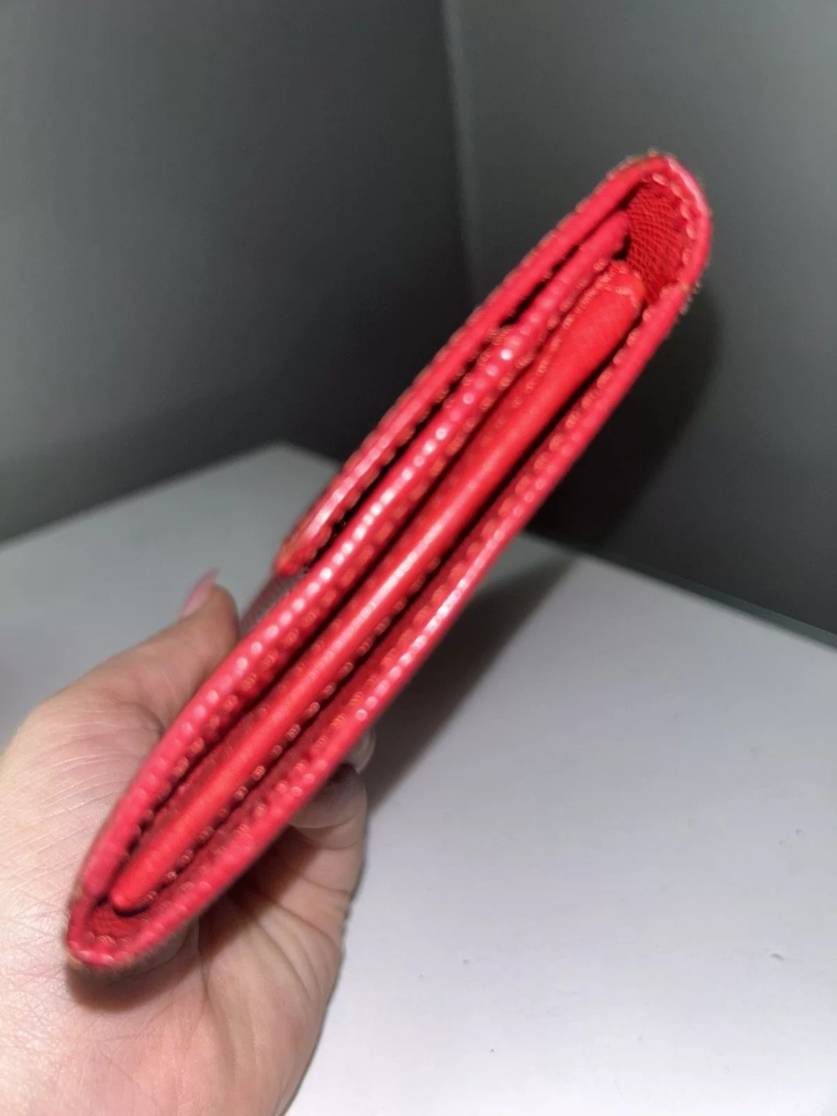 Louis Vuitton Wallets Louis Vuitton Red Epi Sarah Wallet SR1010