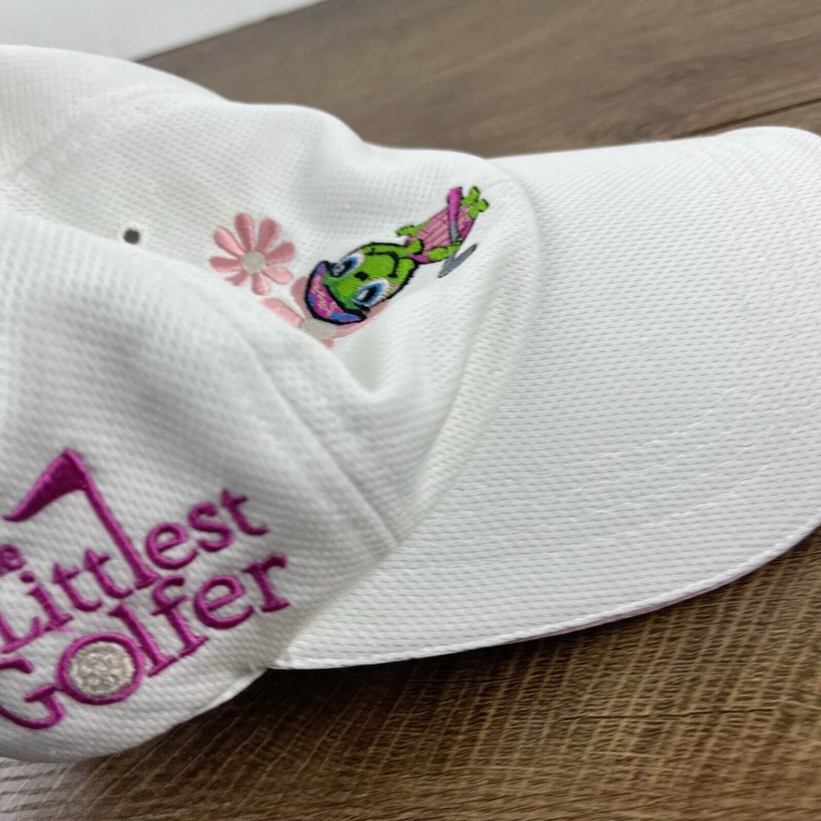Other Hats Other Little Golfer Hat The Littliest Golfer White Adjustable Hat