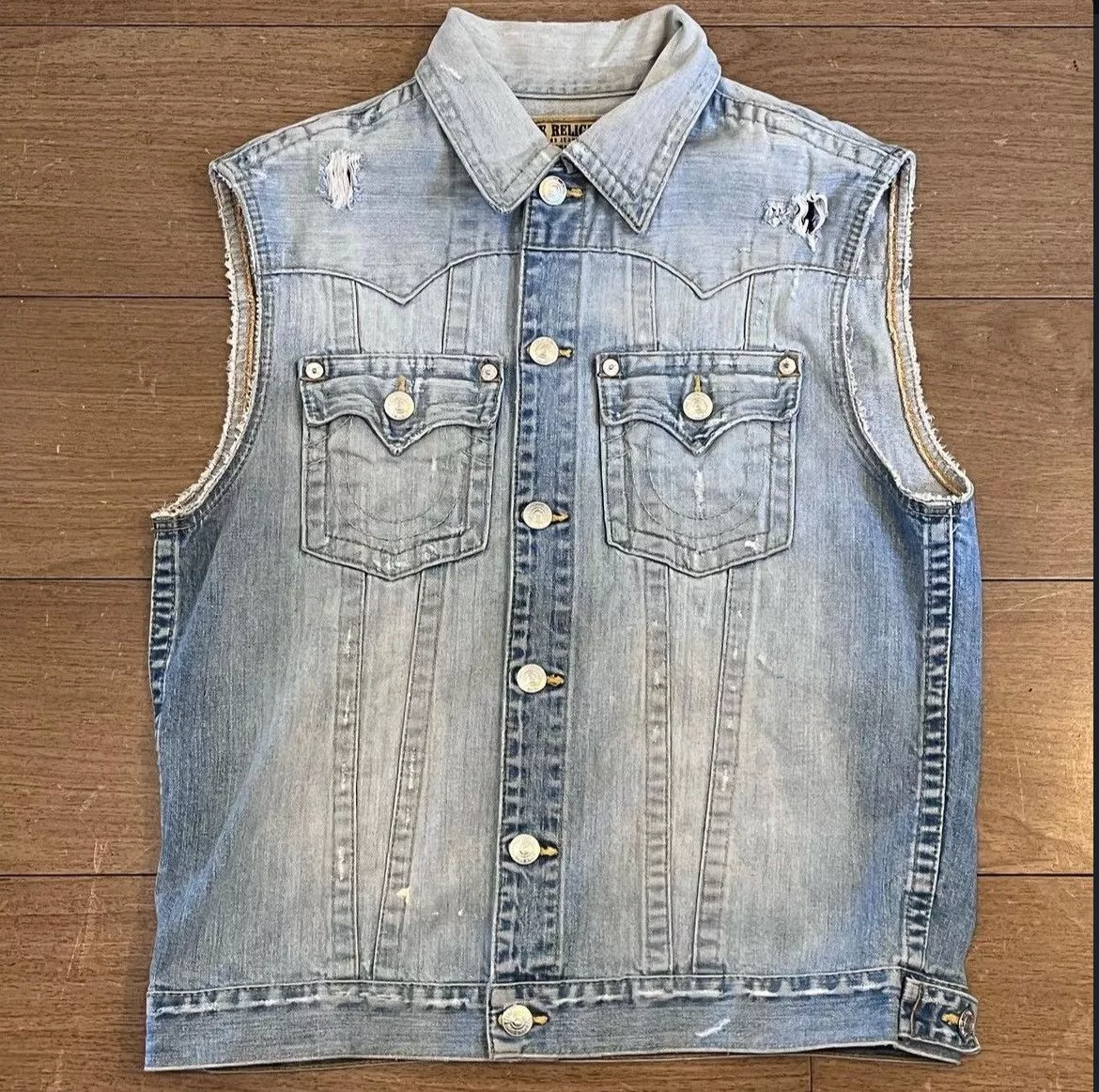 True Religion Denim Jackets True Religion ‘Earl’ Blue