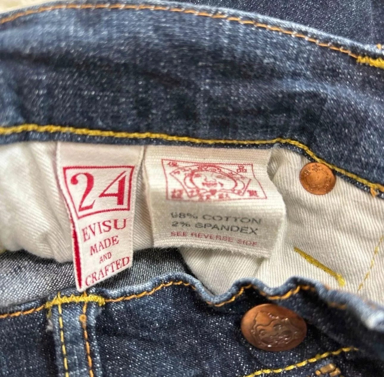Evisu Jeans EVISU Denim Blue