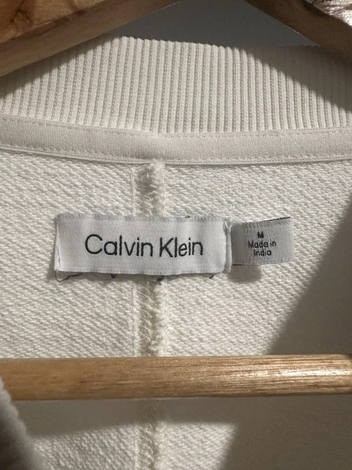 Calvin Klein Sweatshirts Hoodies Calvin Klein White Pullover