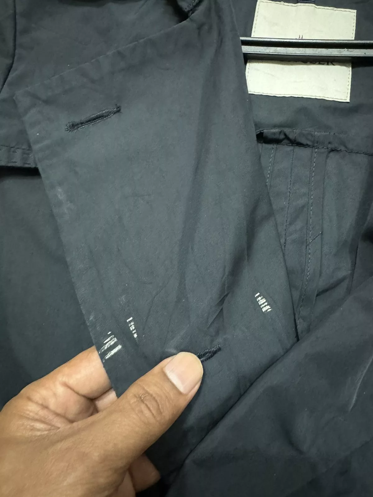 Moncler Jackets MONCLER LONG JACKET Blue