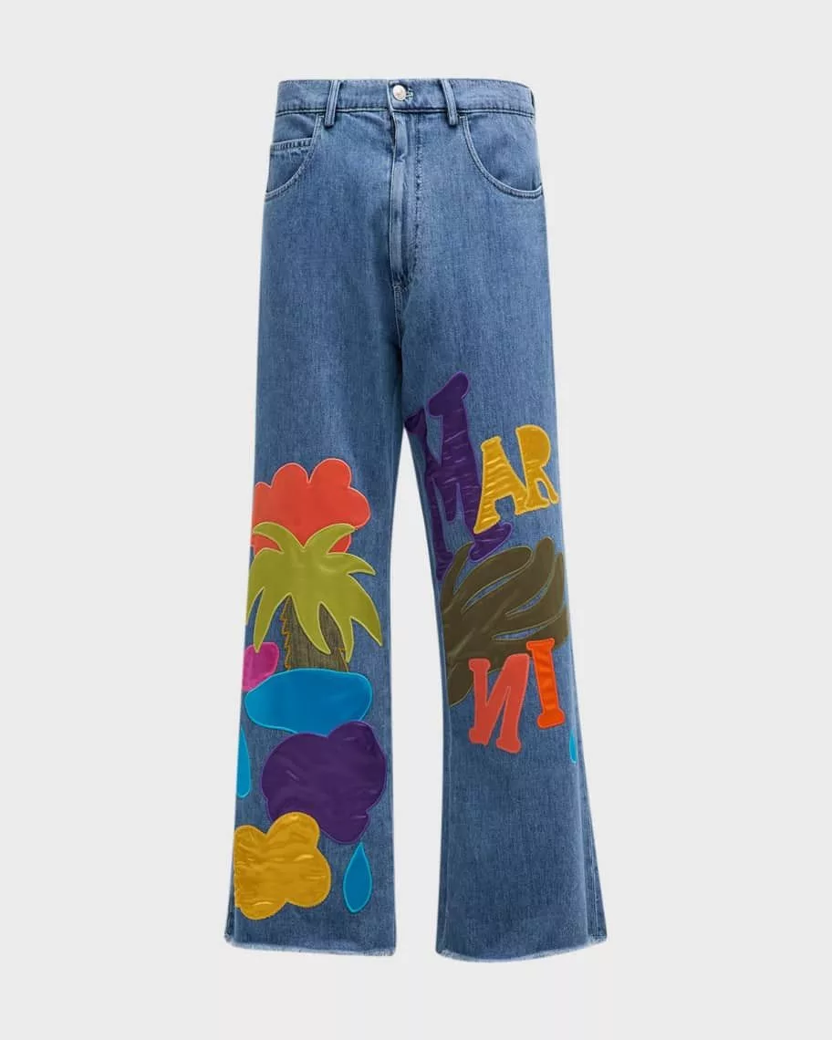 Marni Denim Marni o1srvl11e0624 Denim Trouser in Blue