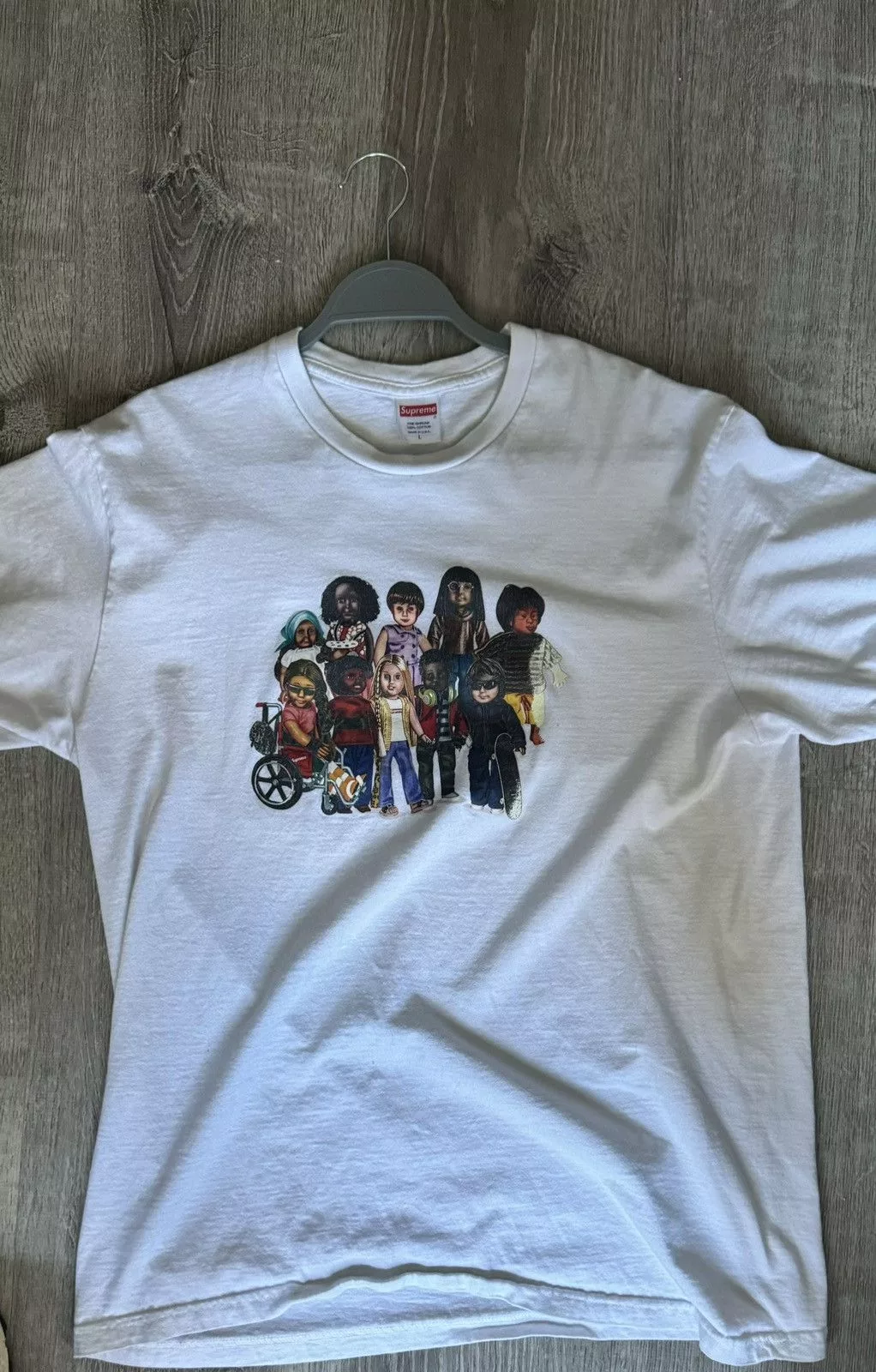 Supreme Short Sleeve T Shirts Supreme Children Tee White