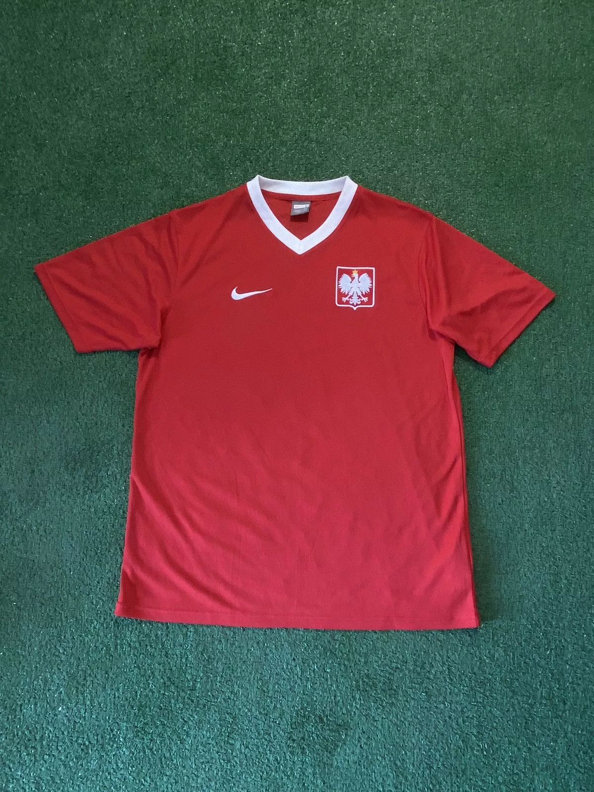 Nike Jerseys Poland national 2009 Jersey nike Red