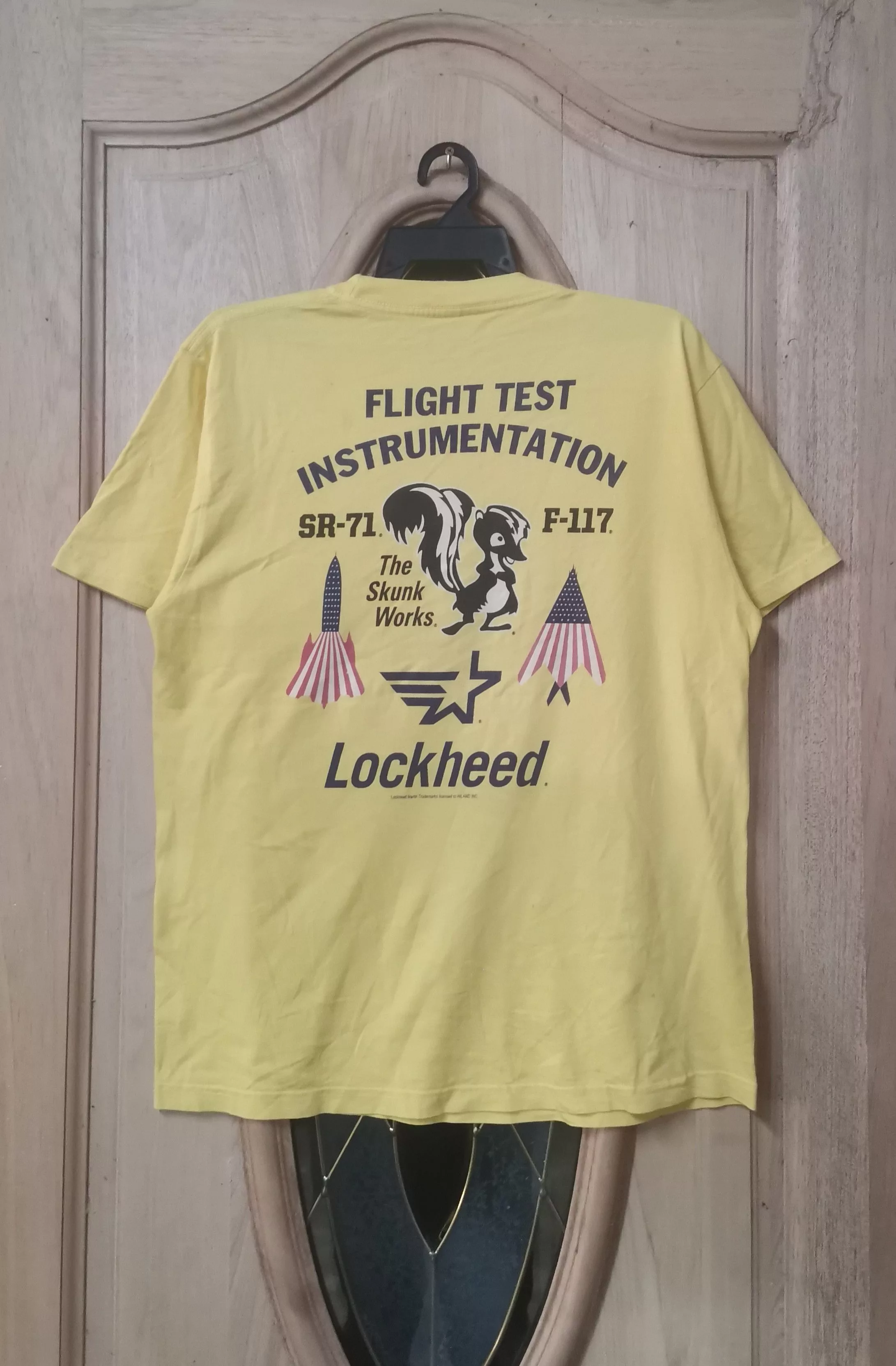 Buzz Rickson's Short Sleeve T Shirts Buzz Rickson's × Toyo Enterprises Buzz Rickson t-shirt Yellow