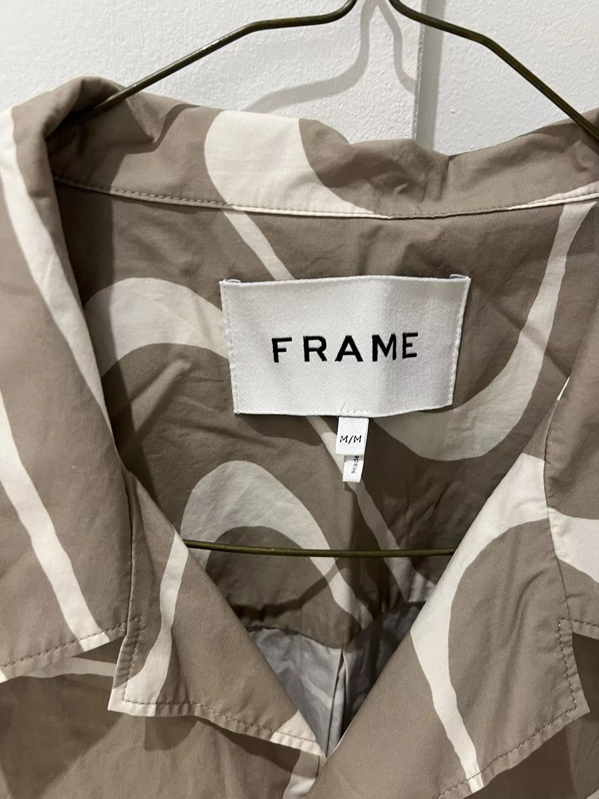Frame Shirts Button Ups Frame button down Beige