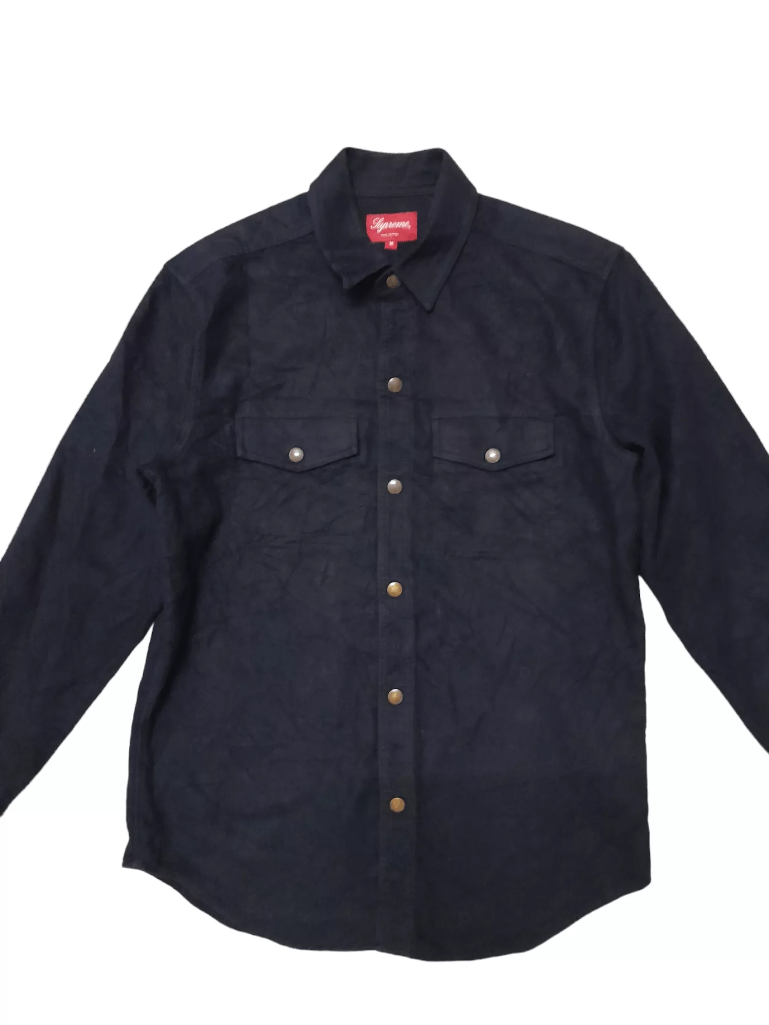 Supreme Light Jackets SUPREME Chamois Button (F294) Blue