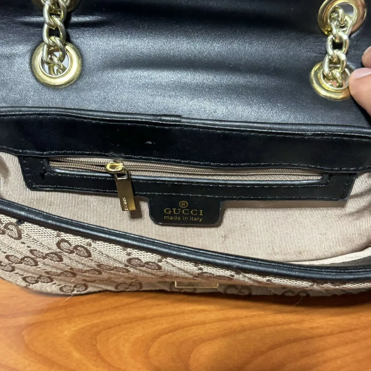 Other Crossbody Bags Other Gucci Chain Hand Bag Purse Brown