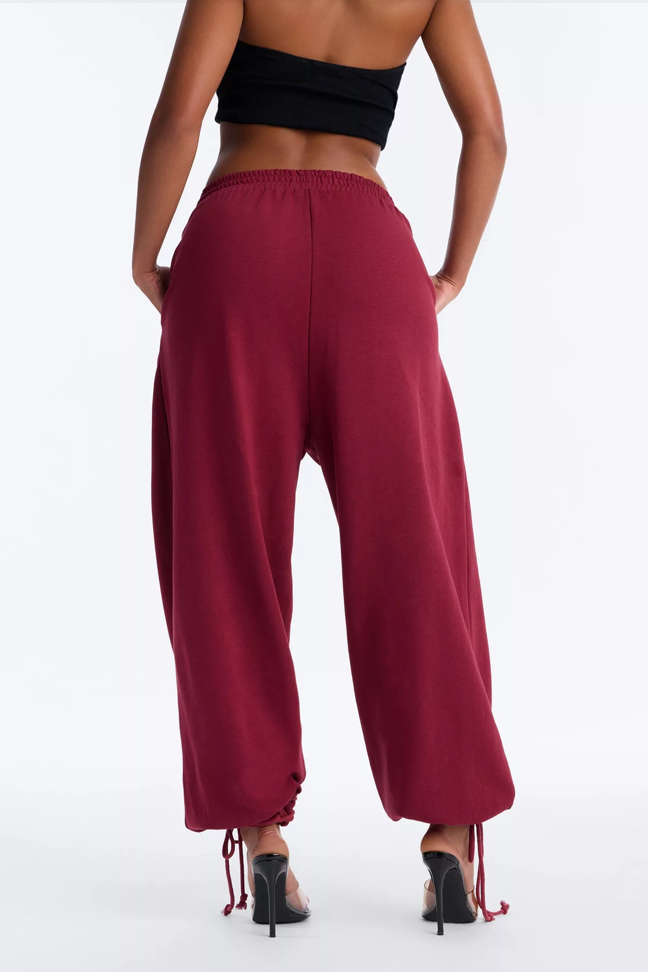 Alexa Jogger - Burgundy