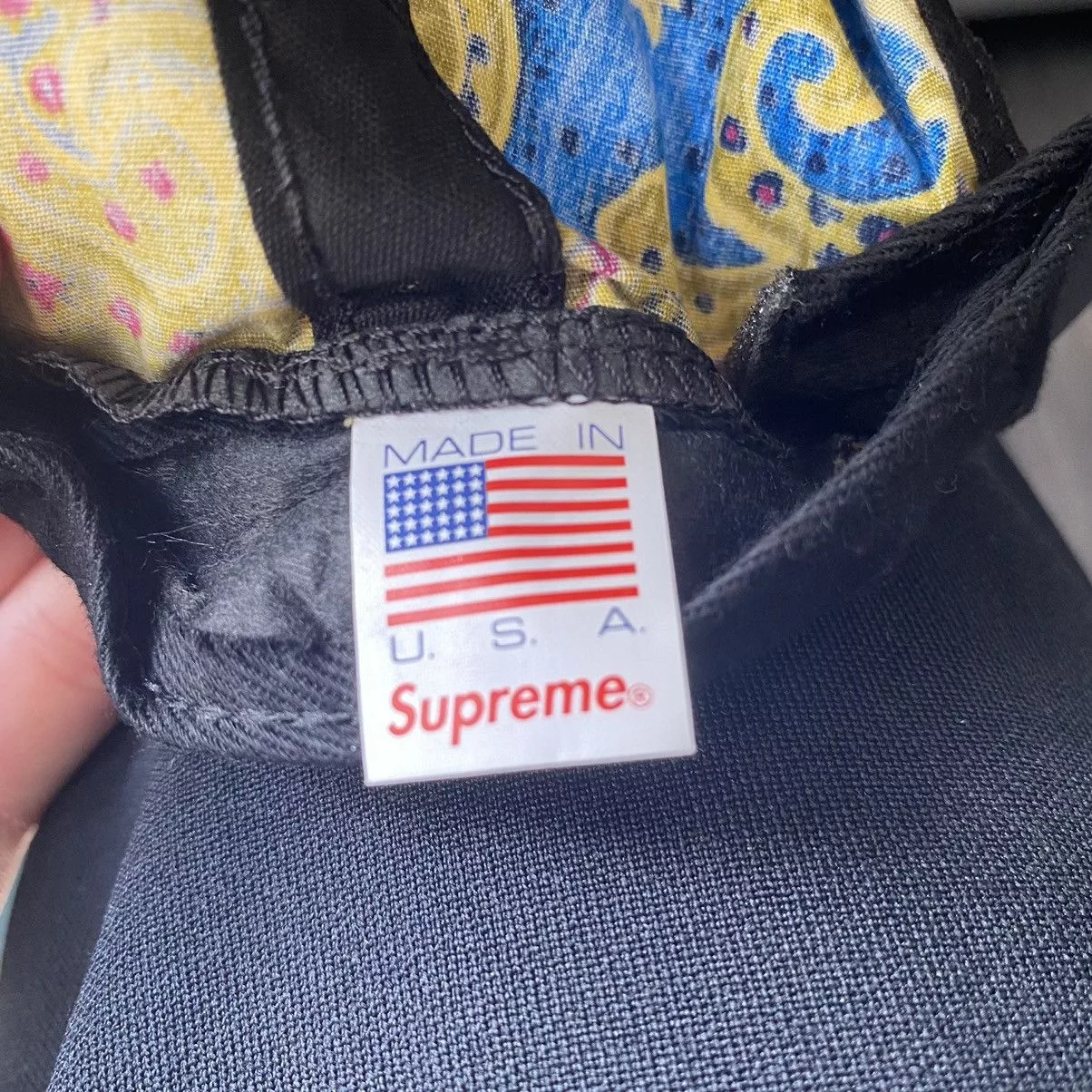 Supreme Hats Supreme Paisley 5-Panel Hat Multi