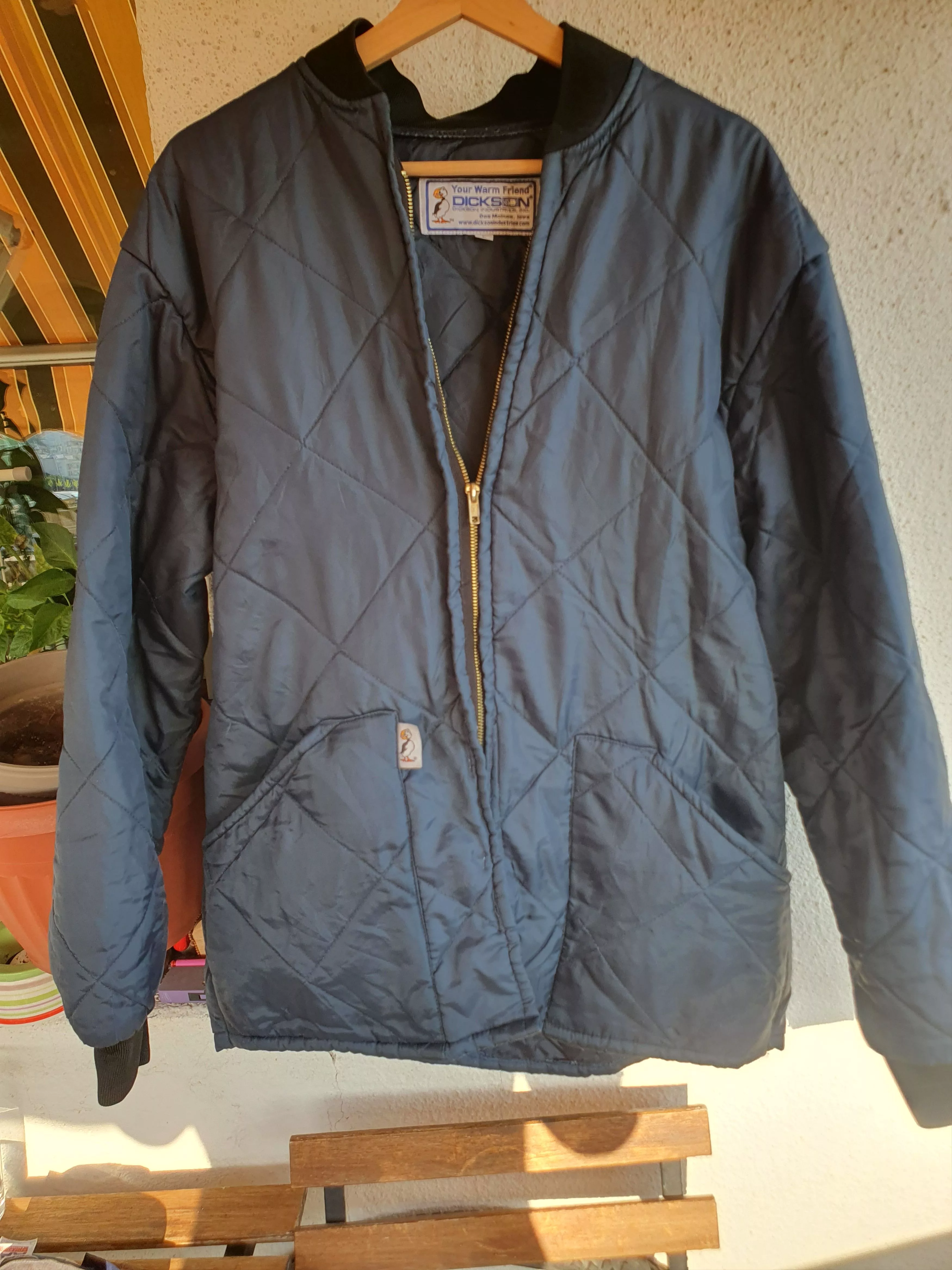 Vintage Light Jackets Vintage Dickson Industries Quilted Jacket Vtg Hunting Work Wear L Black Streetwear