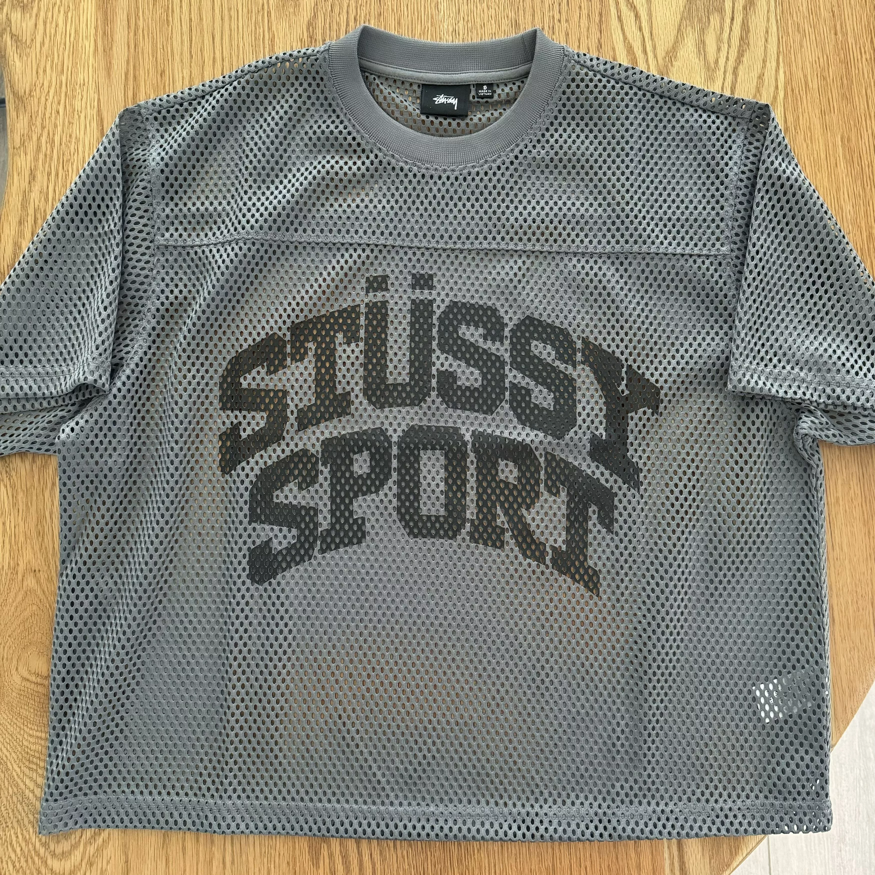 Stussy Jerseys STUSSY Sport Jersey Silver