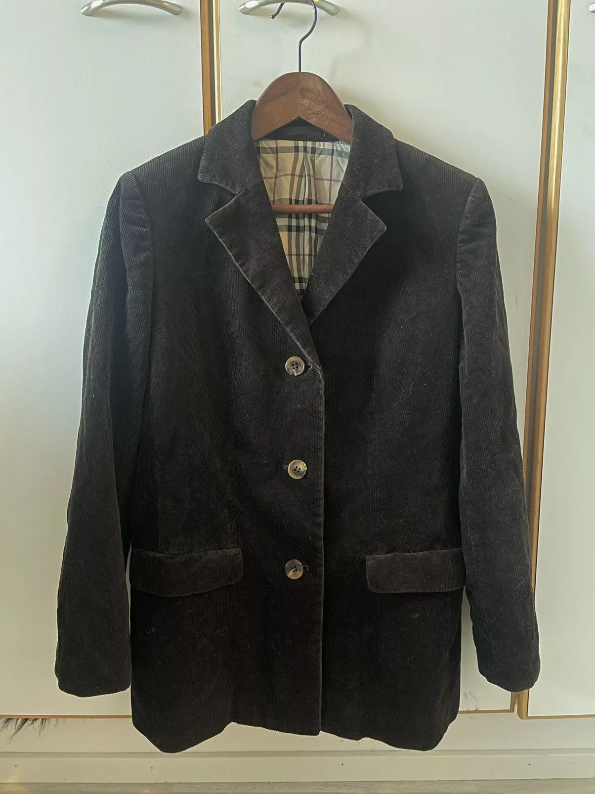 Burberry Light Jackets Burberry brown cotton blazer