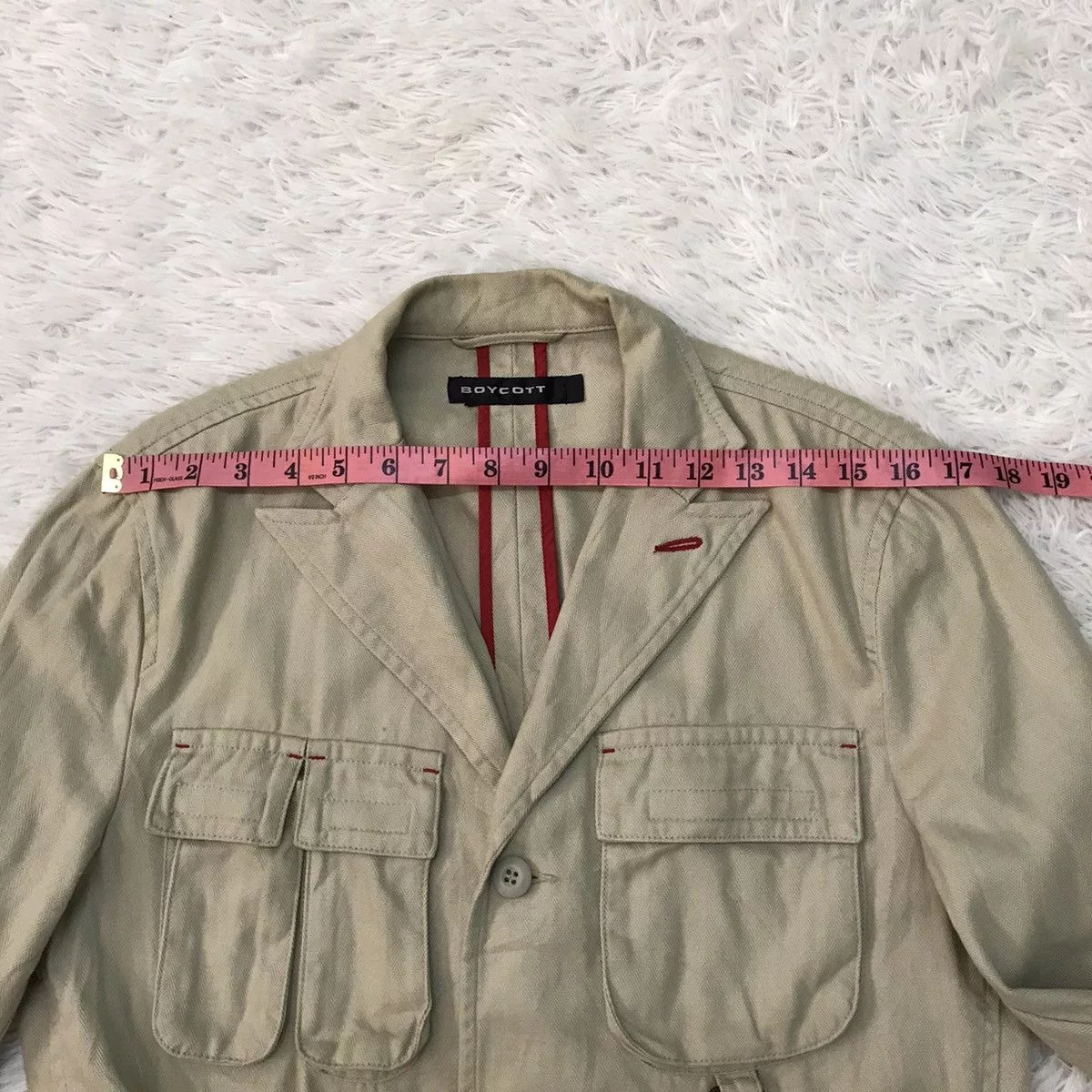 Boycott Light Jackets Nice Multipockets Tactical Boycott Jacket Made in Japan