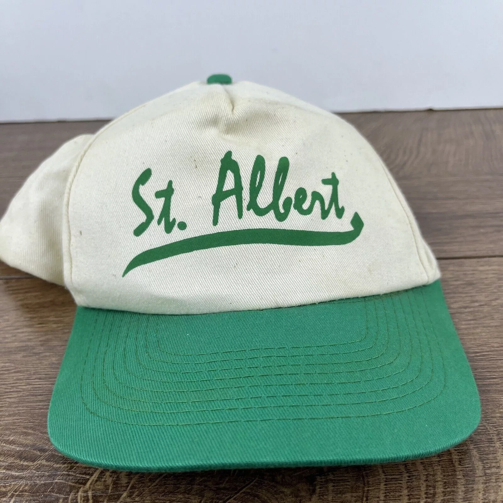 Other Hats Other St Albert Hat Saint Albert White Hat Adjustable Snapback Adu