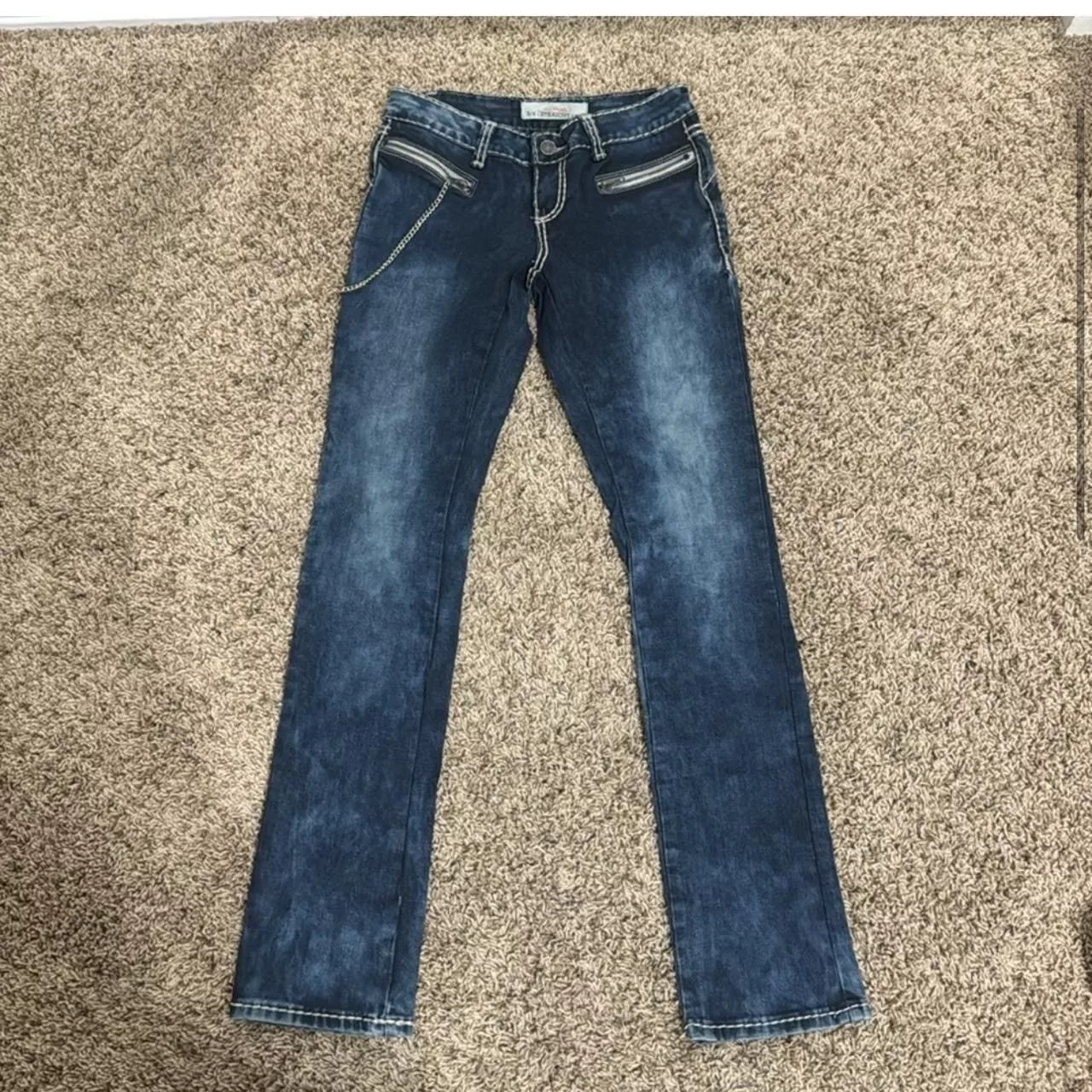 Ed Hardy × Vintage Y2K Ed Hardy Jeans Blue