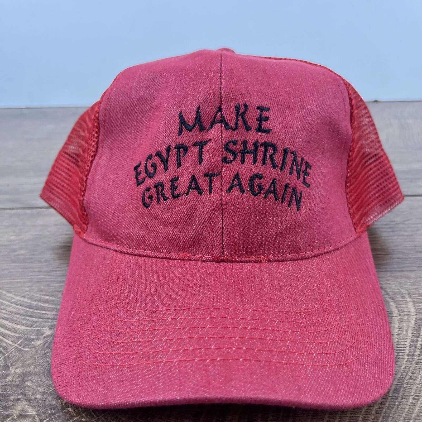 Other Hats Other Make Eygpt Shrine Great Again Hat Red Cap Adjustable Hat Red