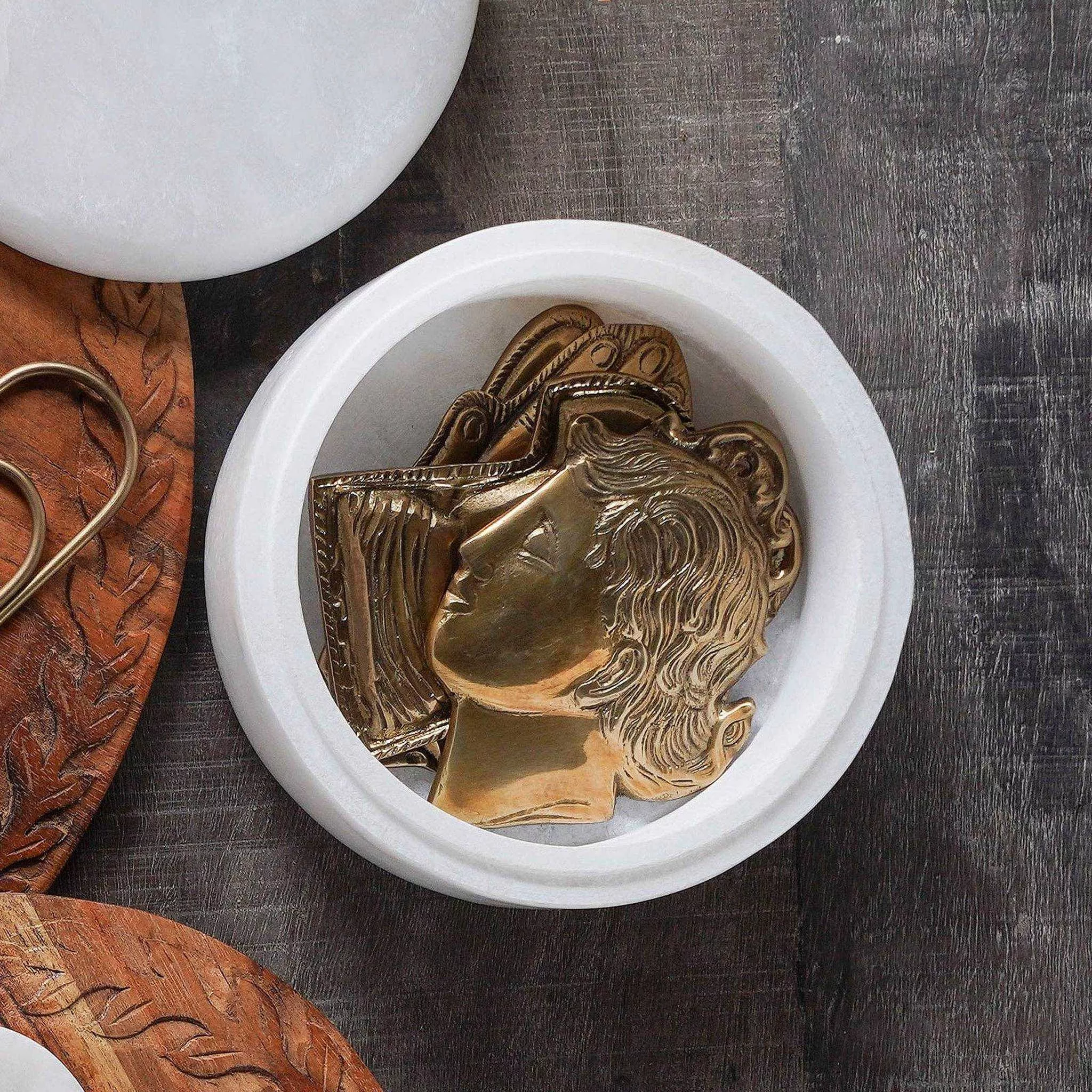 Solid Brass Milagro, Sold individually - Curated Home Decor