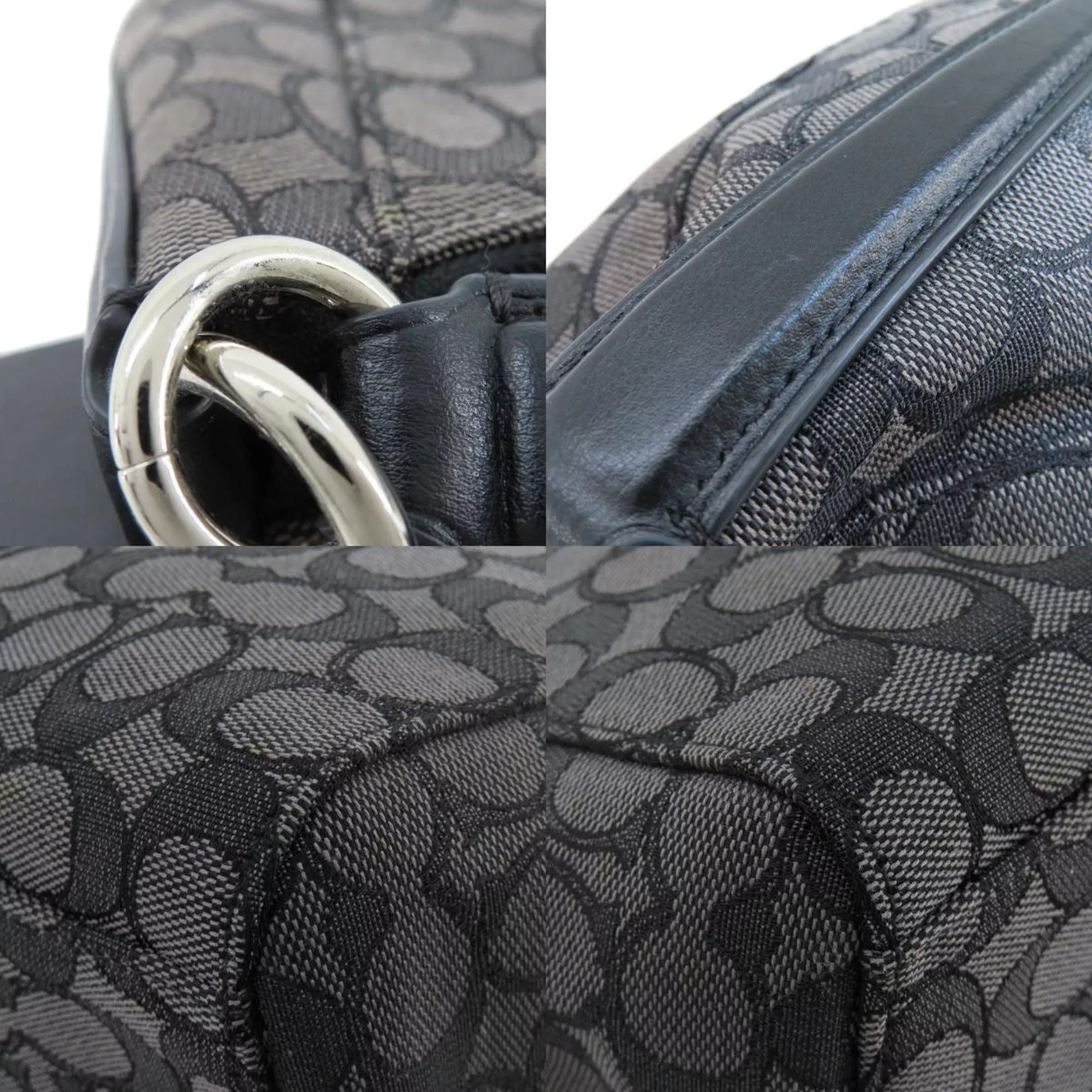 Coach Shoulder Bags Coach Signature shoulder Black