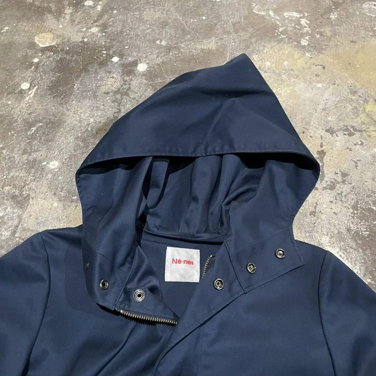 Ne-Net Parkas Ne-Net mitten pocket parka Blue
