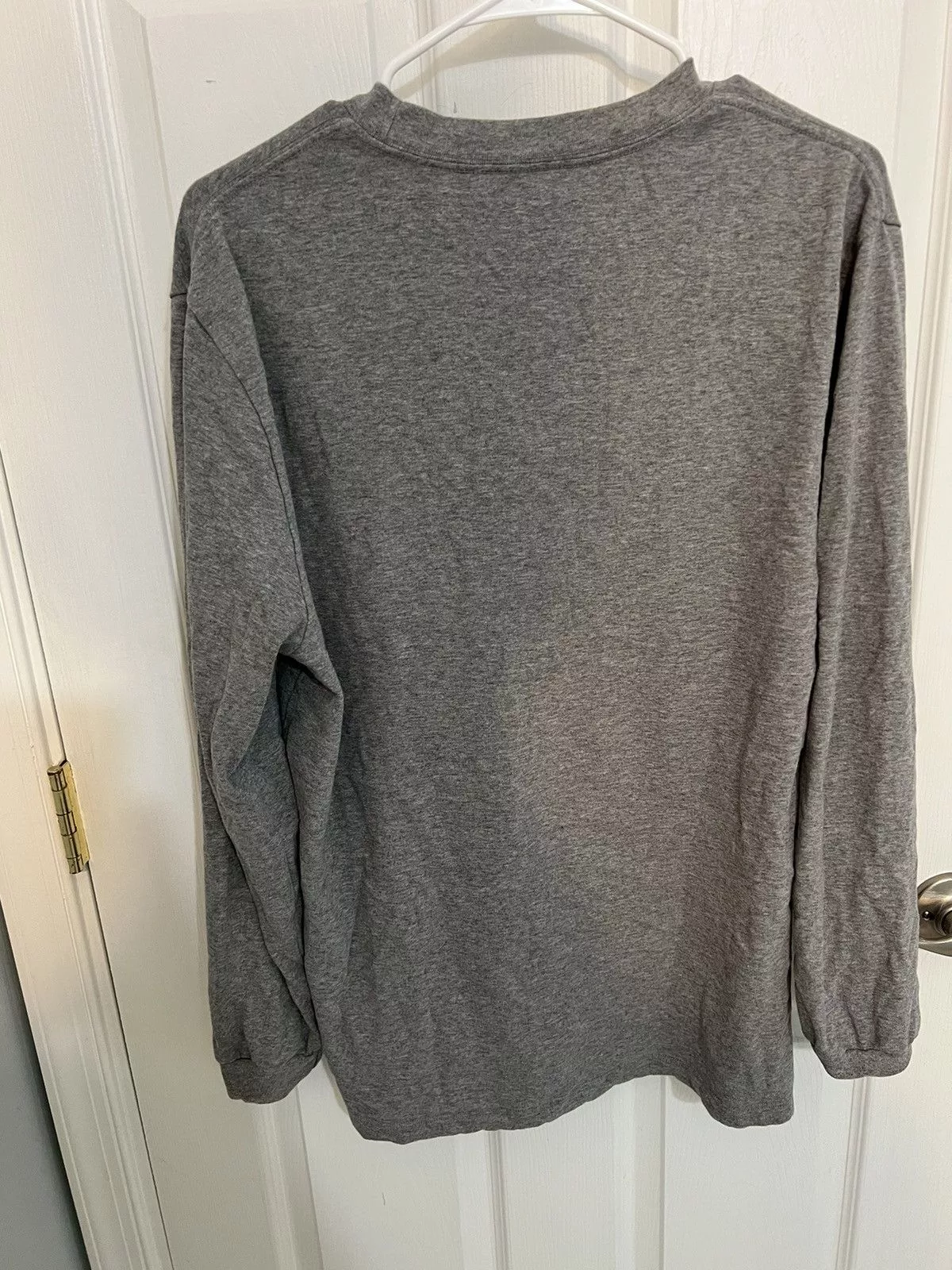 Aime Leon Dore Long Sleeve T Shirts Aime Leon Dore Grey script long sleeve Gray