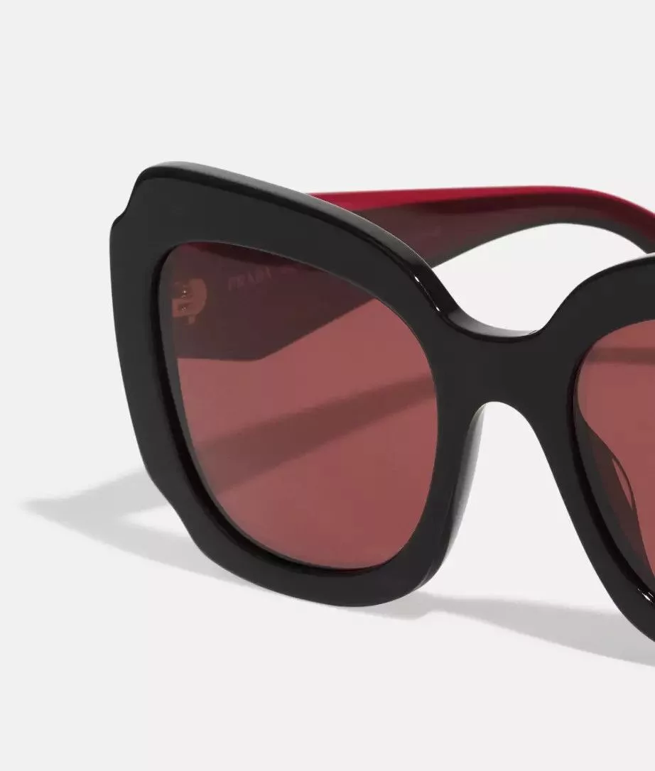 Prada Sunglasses NEW PRADA PR16YSF-1AB06Q-54 Black