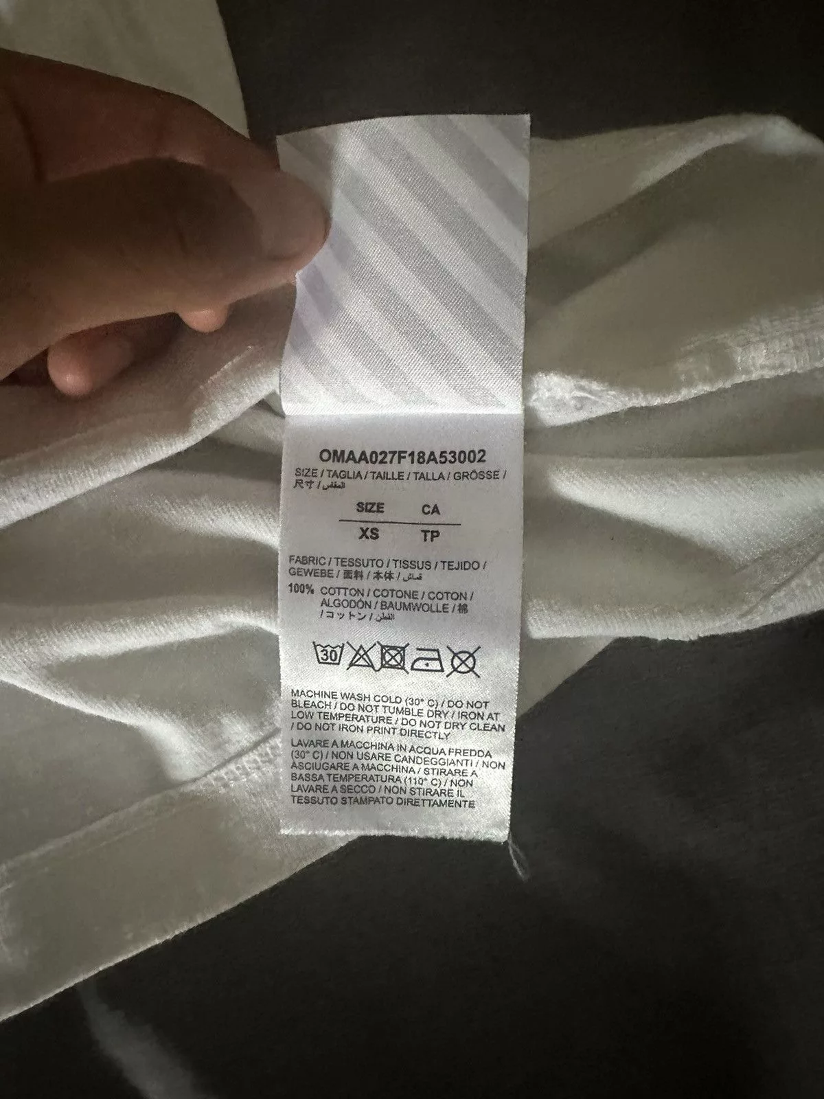 Off-White Short Sleeve T Shirts Off-White Off white “For All” tee 2017